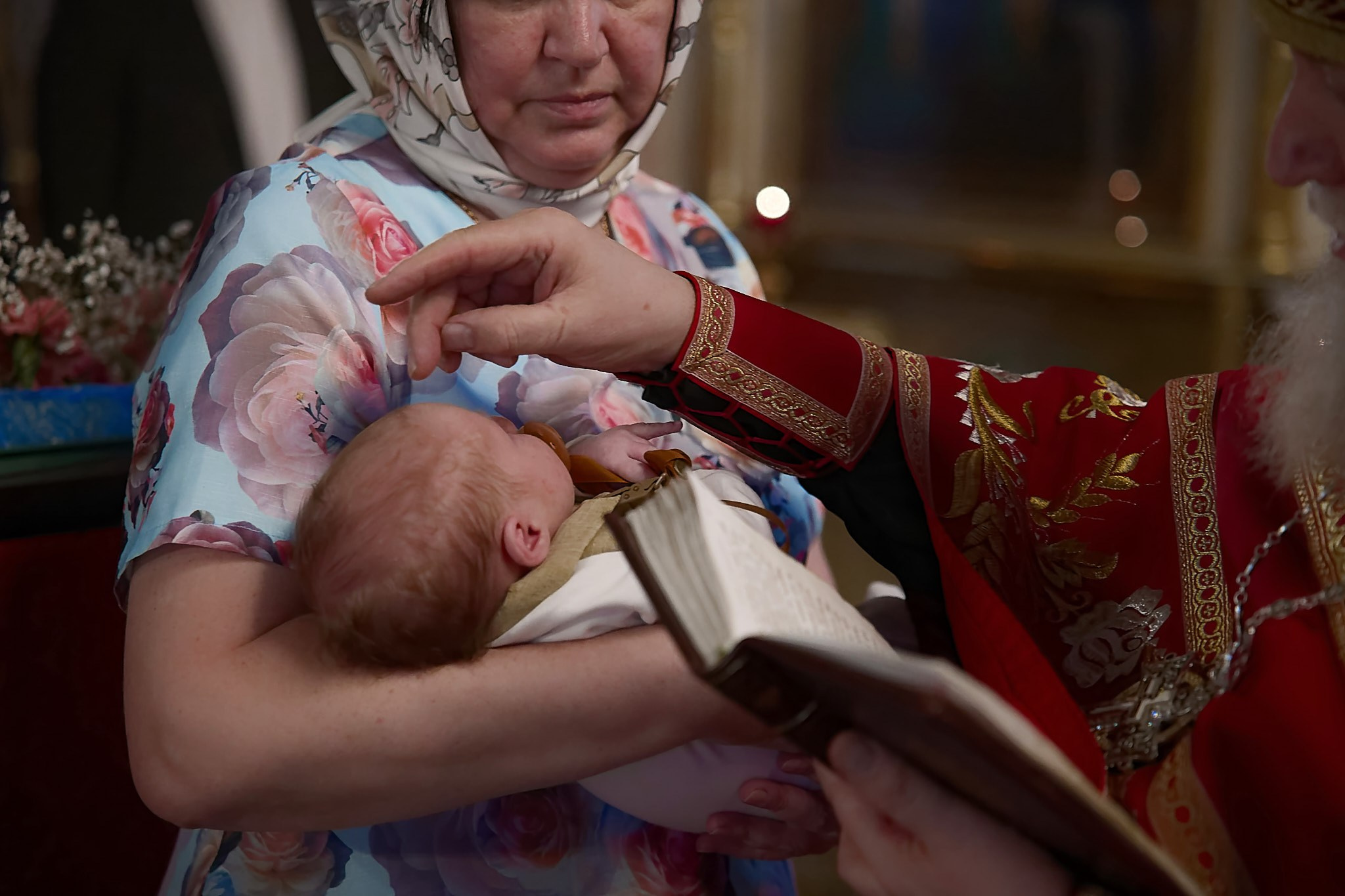 Таинство Крещения на Светлой Седмице. Фотограф в Москве