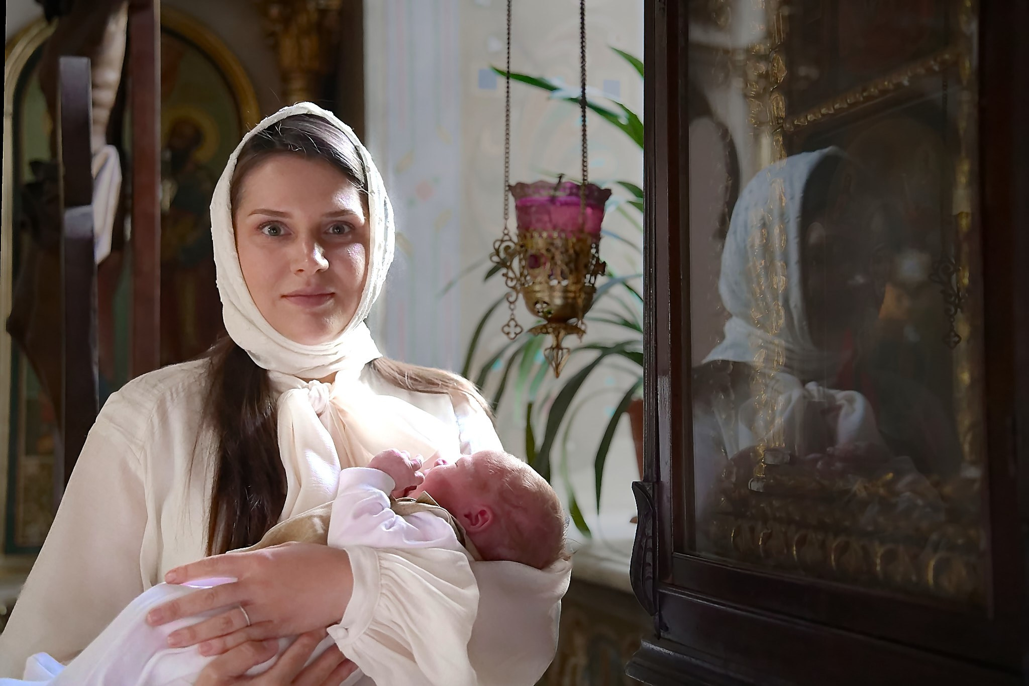 Таинство Крещения на Светлой Седмице. Фотограф в Москве