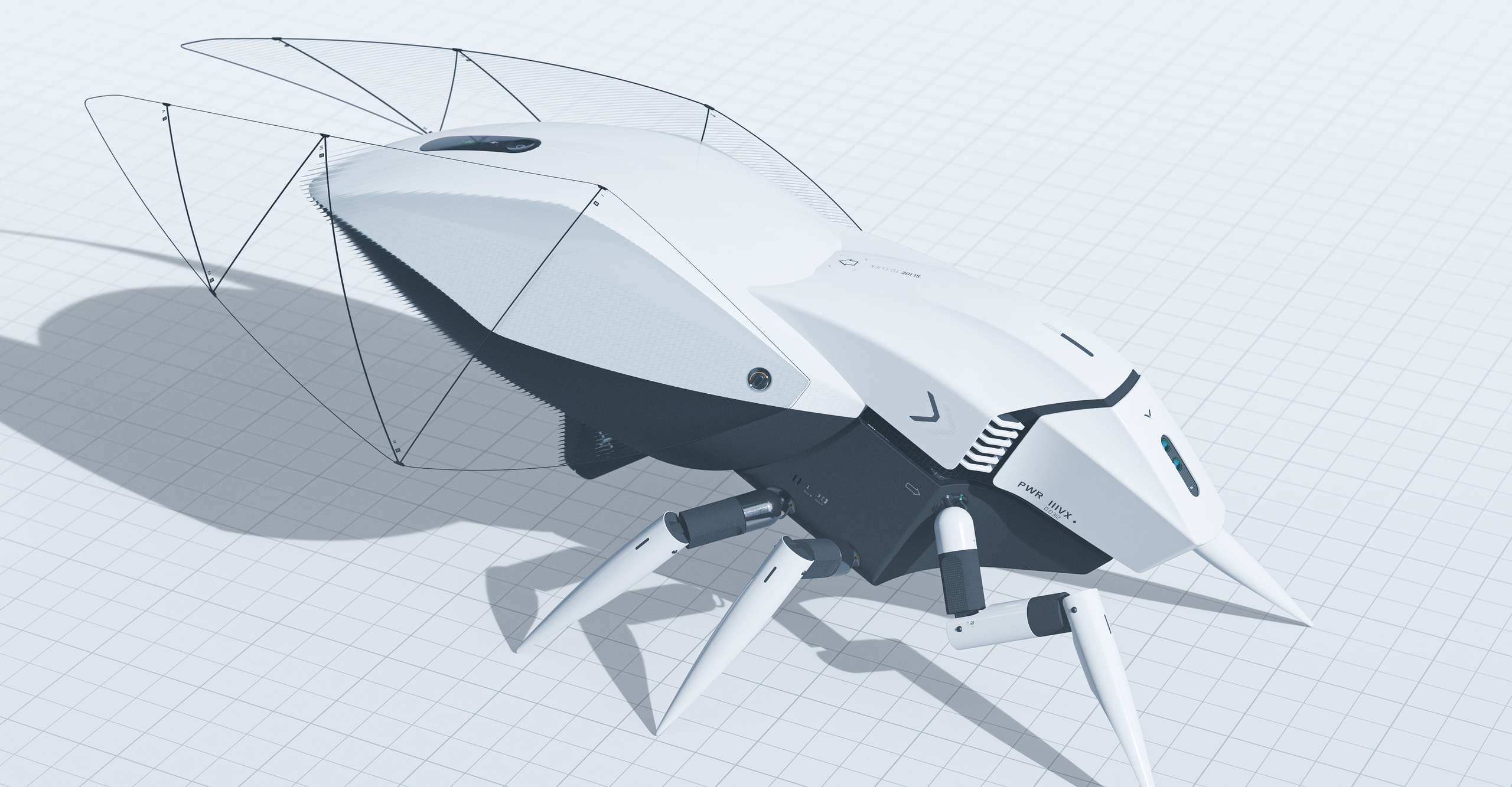 Cicadoidea. Concept & Industrial Design. Alexander Golubev