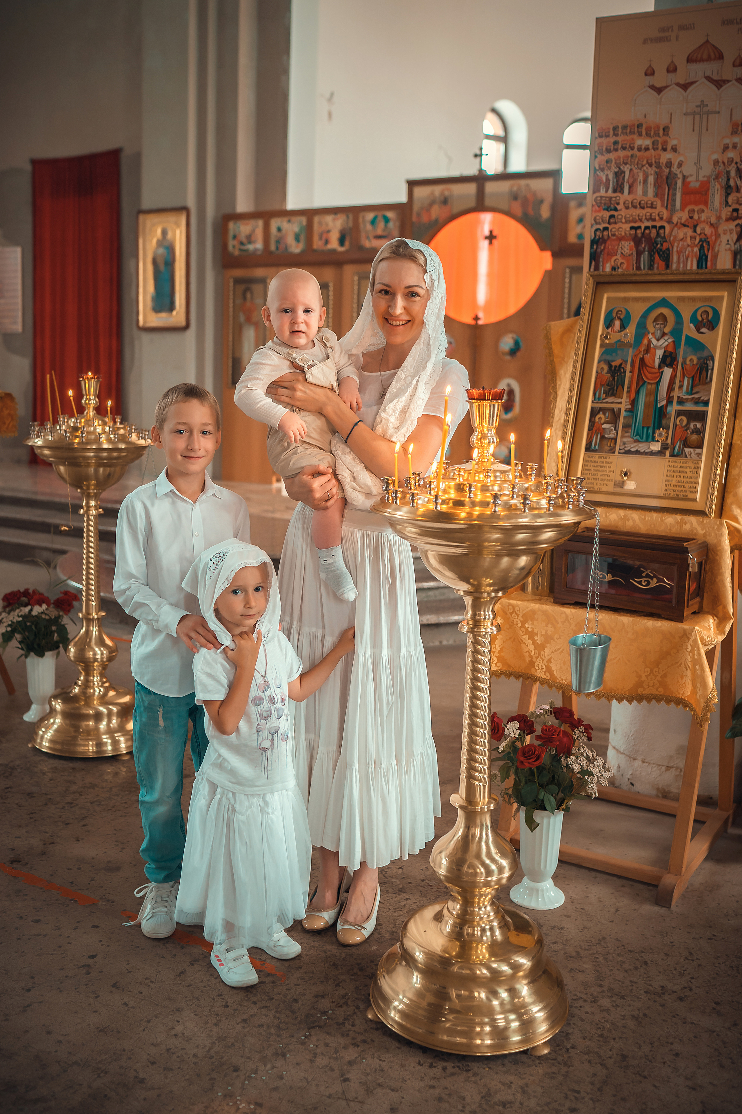 Храм Новомучеников и Исповедников Российских, Академгородок. Фотограф на Крещение и Венчание в Красноярске Рамазанова Юлия