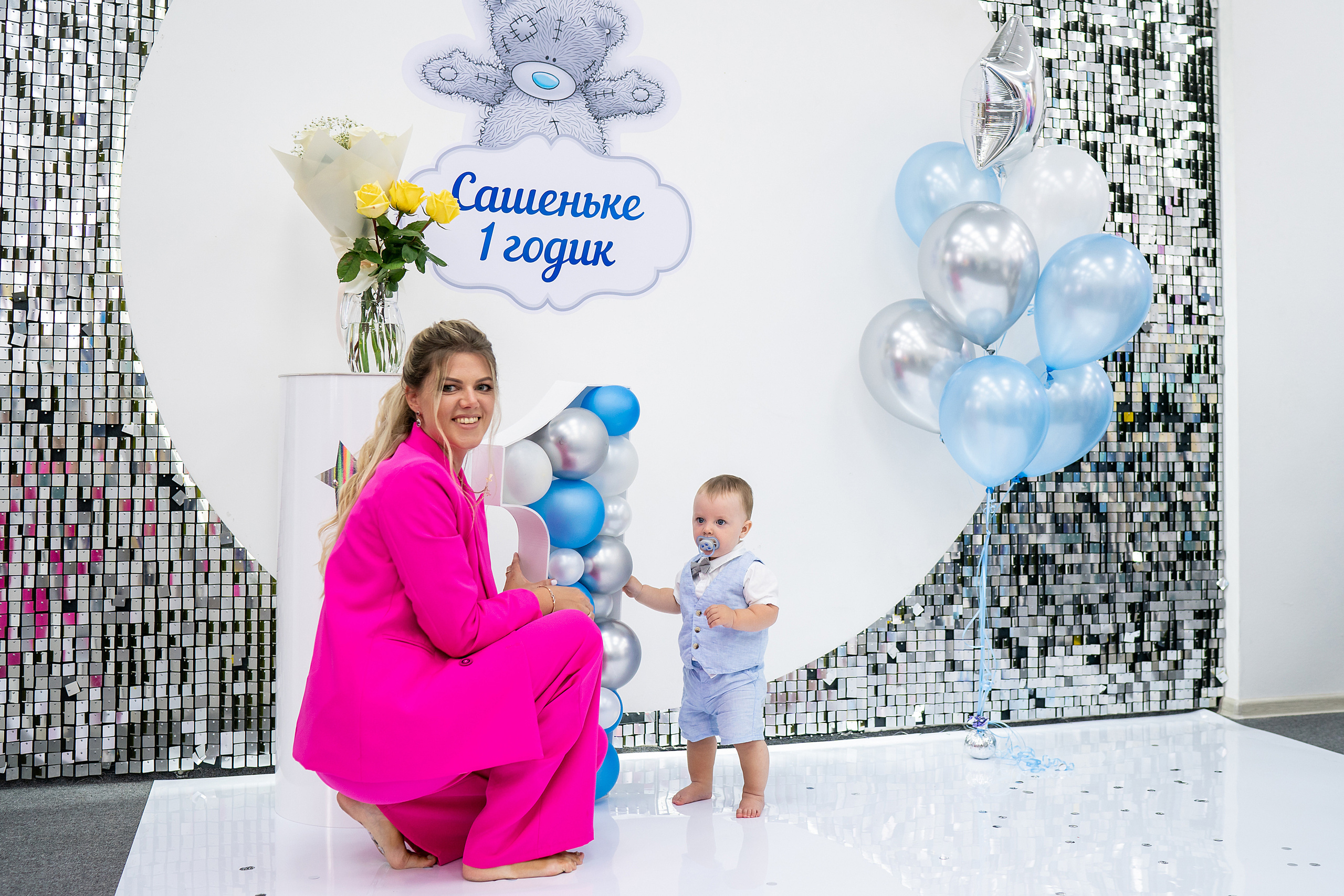 День Рождения Александра, 1 годик. Фотограф на Крещение и Венчание в Красноярске Рамазанова Юлия