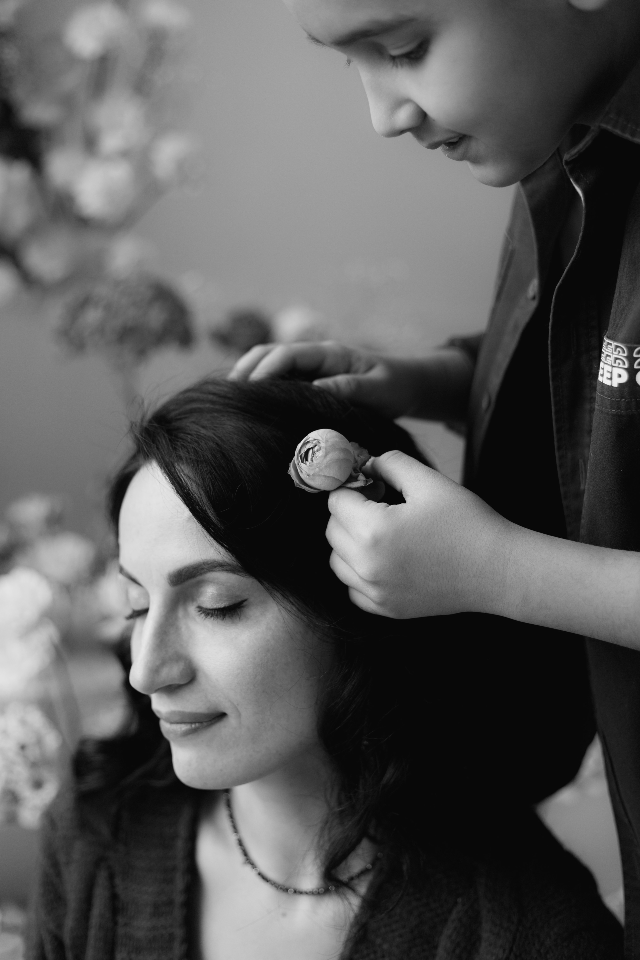 Цветочная фотосессия в фотостудии. Семейная фотосессия. Фотограф в Санкт-Петербурге, Анна Скворцова