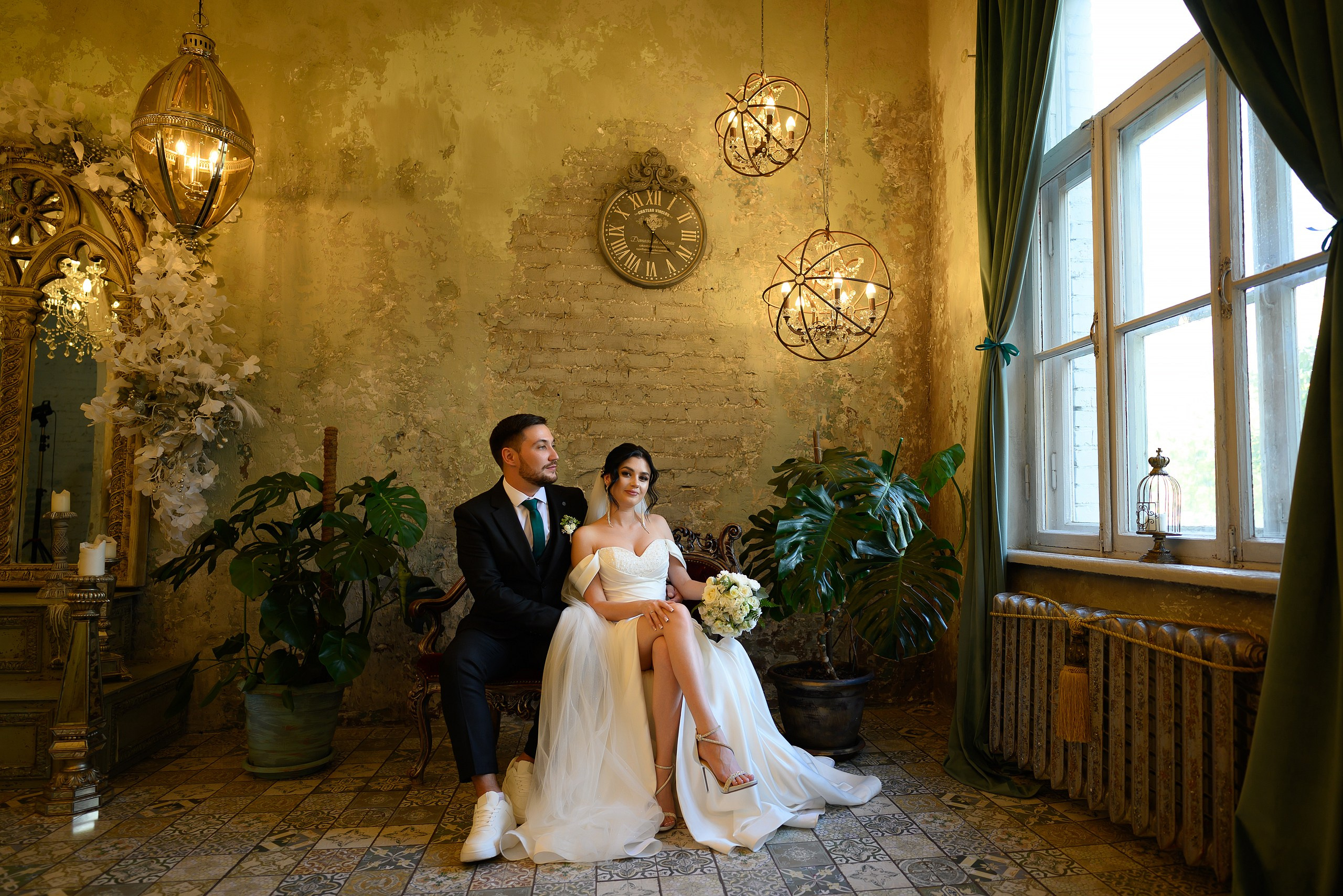 Свадебная фотосессия в студии "Готика" Краснодар.