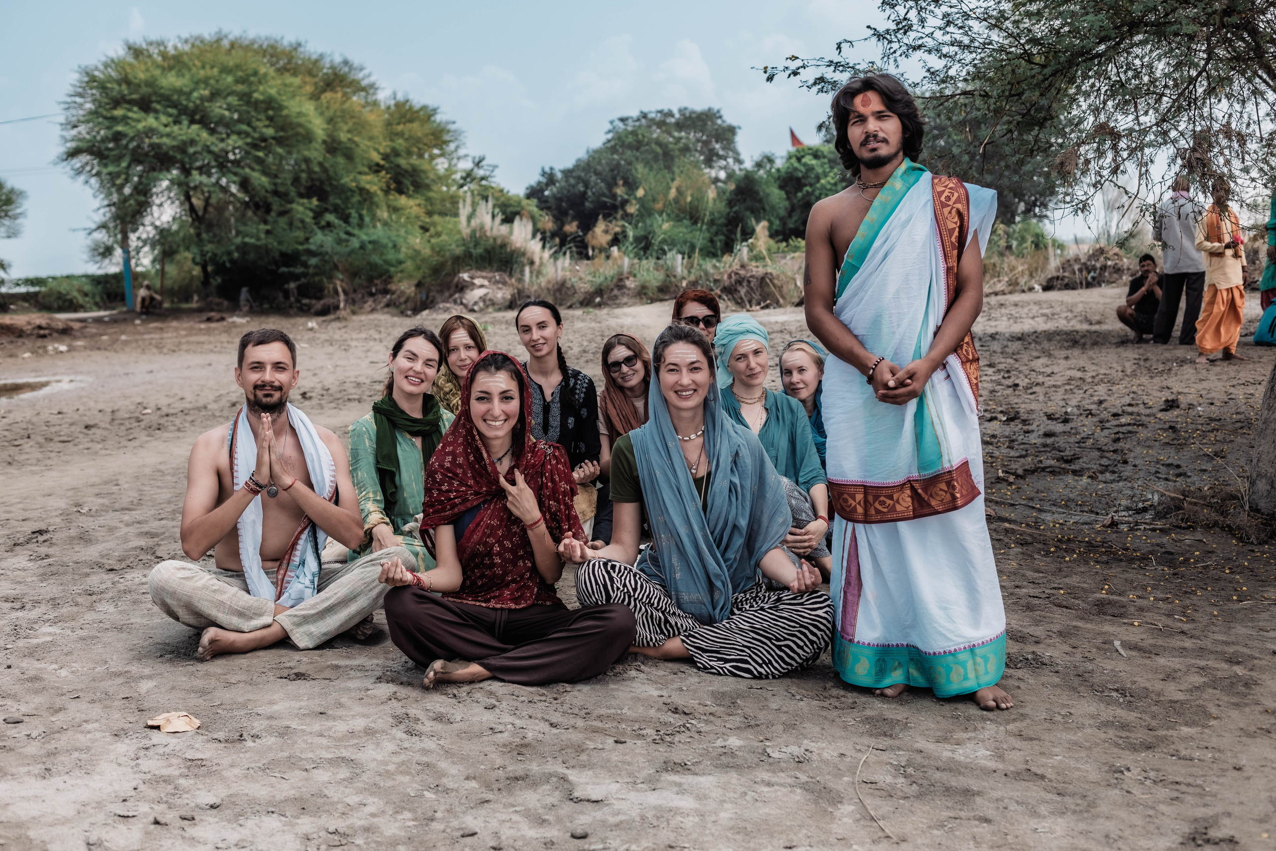 Pitri Paksha yagyas & poojas Devraha Baba ji ashram. Mariam Bagdasaryan