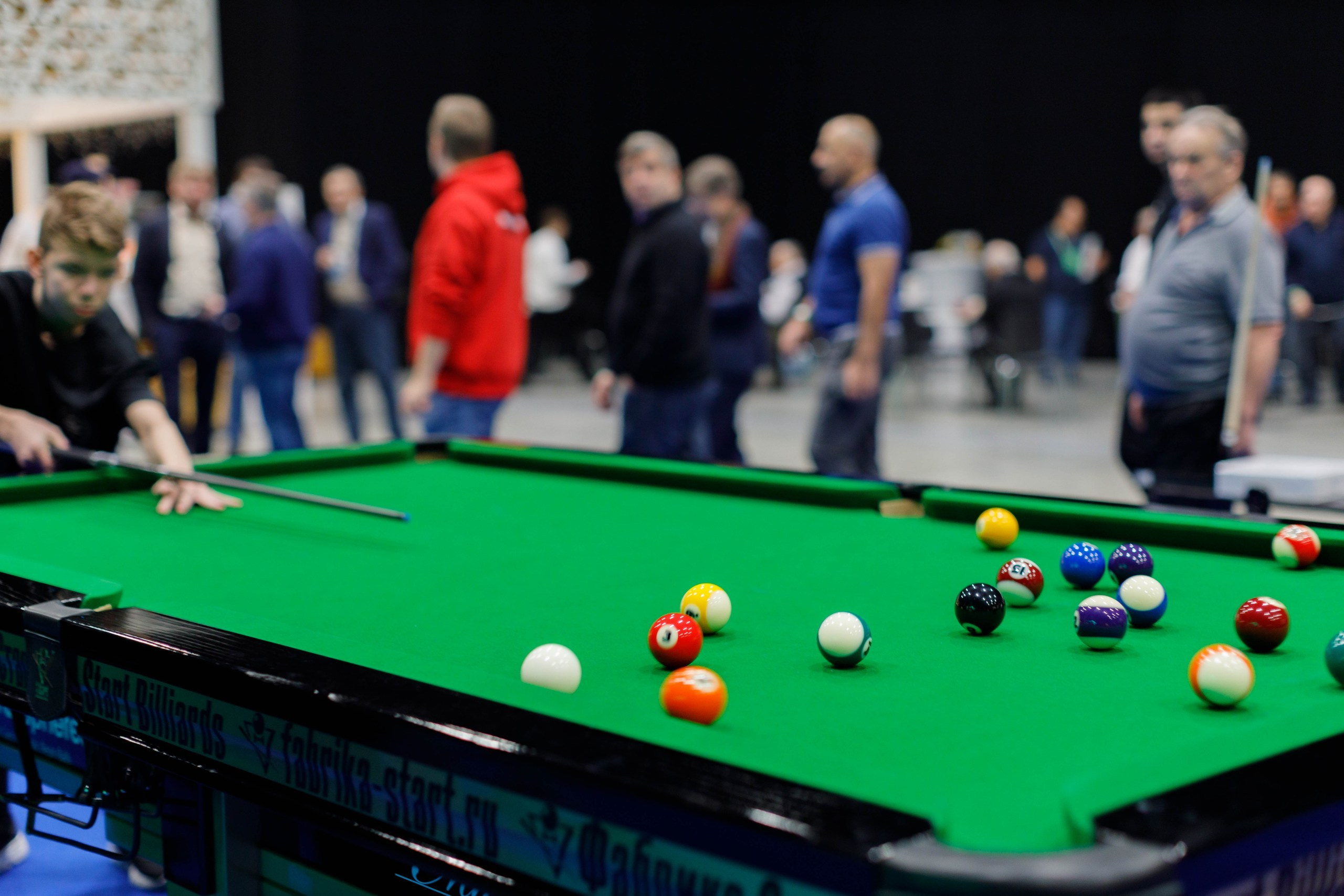 Чемпионат мира по бильярду. Экспоцентр. Репортажный фотограф в Новосибирске Алена Помазунова