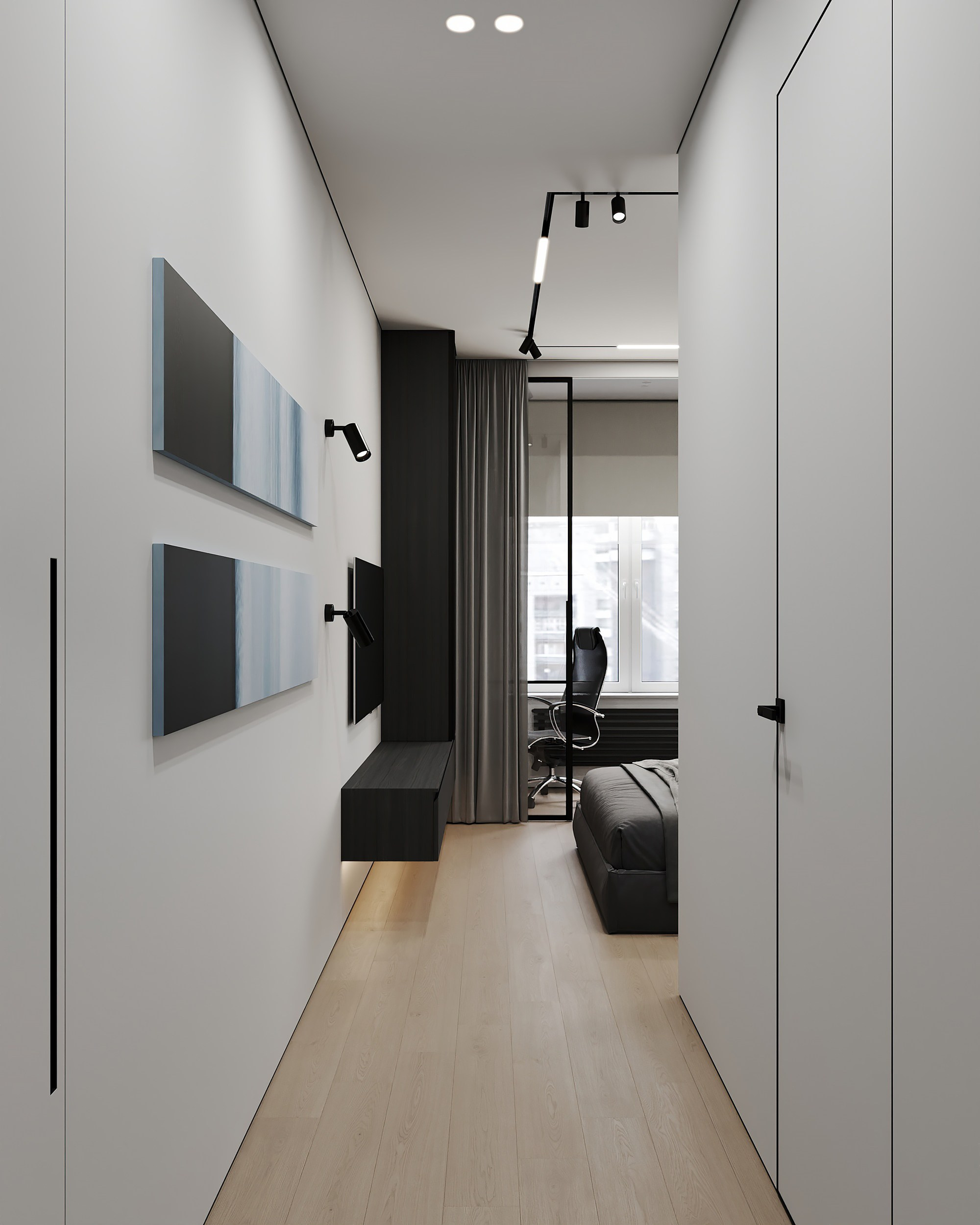 B22_Tretiakova_interiors. 3d визуализатор интерьера Анастасия Лосицкая