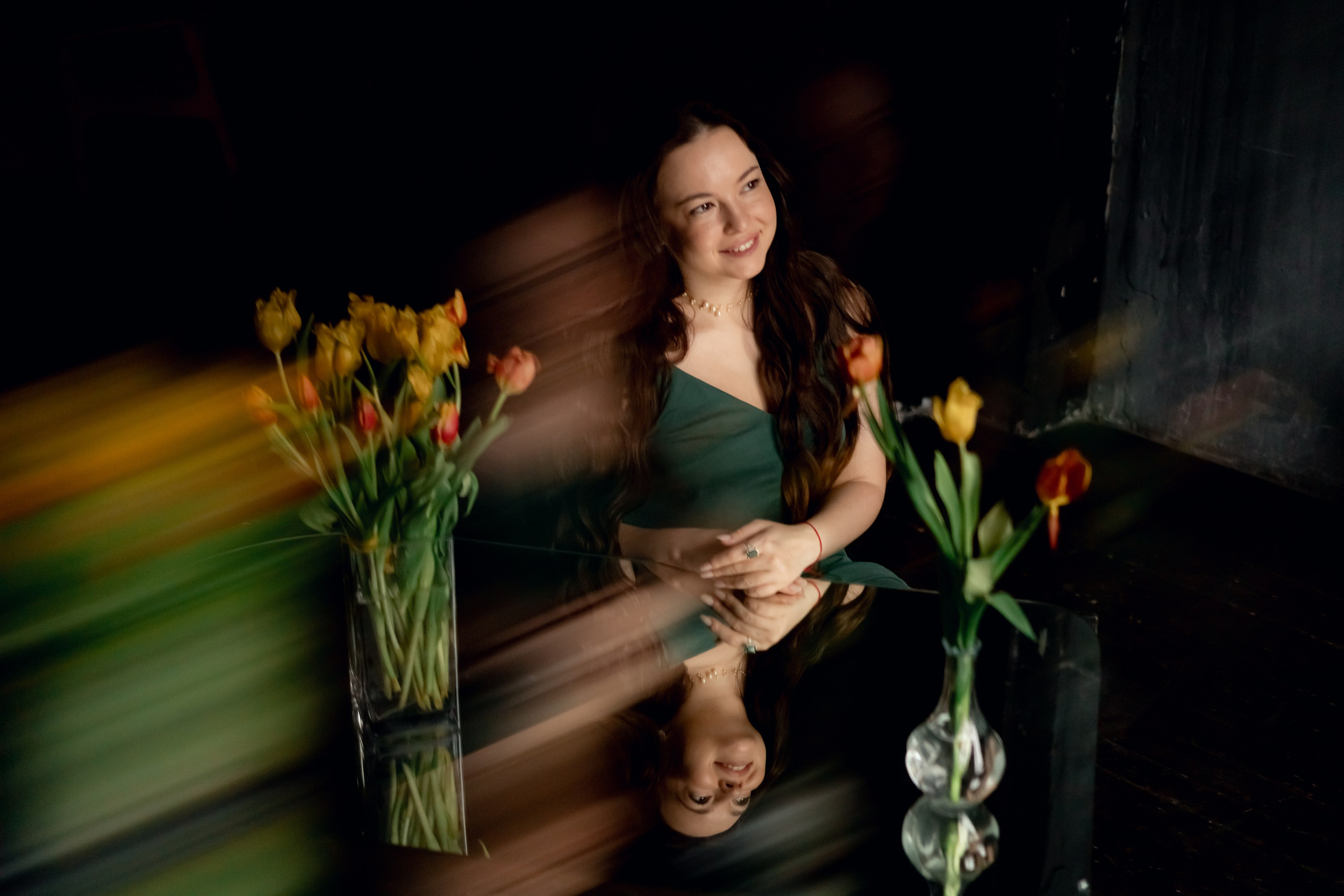 Художественный женский портрет в студии. Семейный и детский фотограф в Москве Анна Чертополох