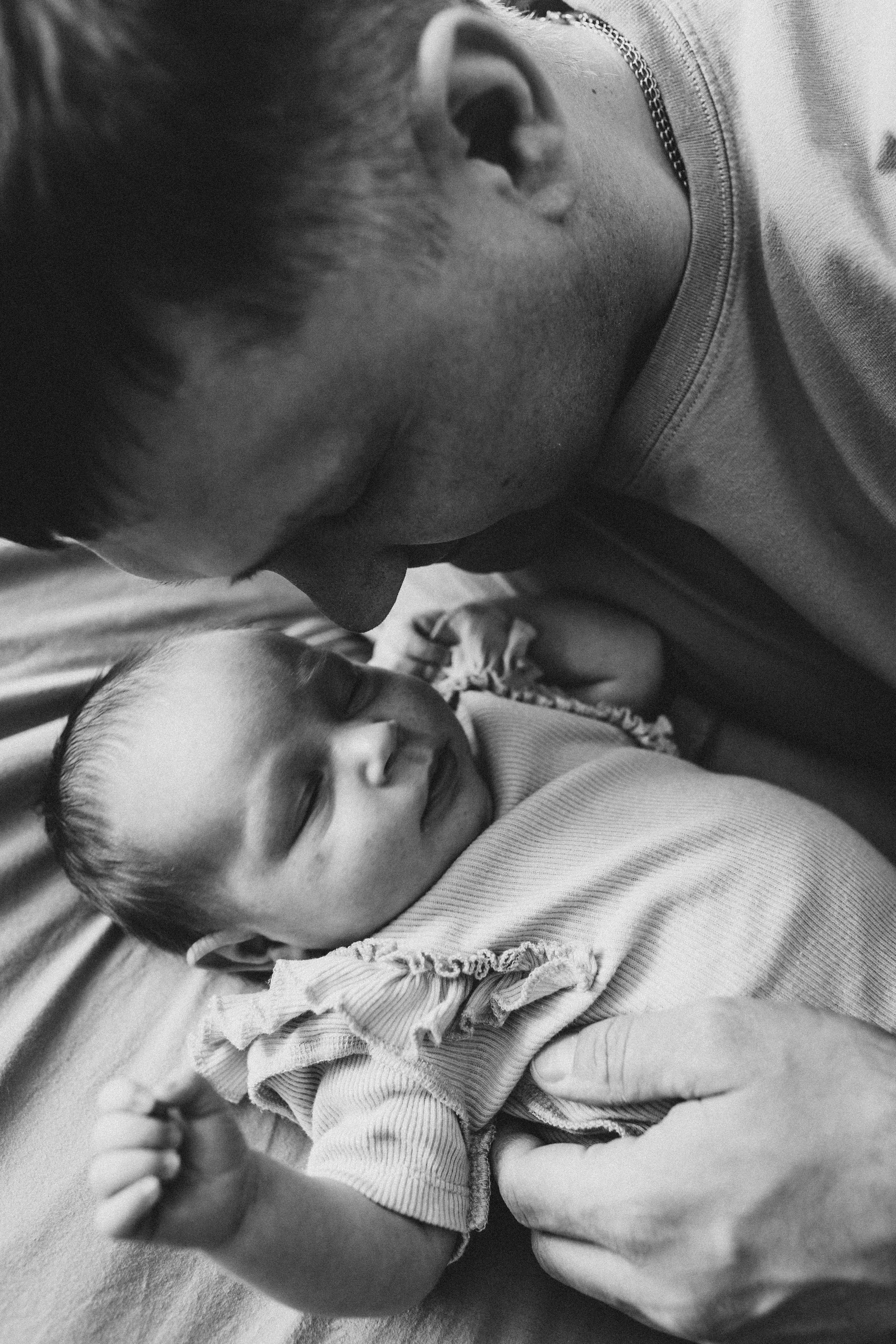 Домашняя лайфстайл фотосессия для малышки Валерии. Фотограф новорожденных в г. Барнаул Ренпенинг Катерина