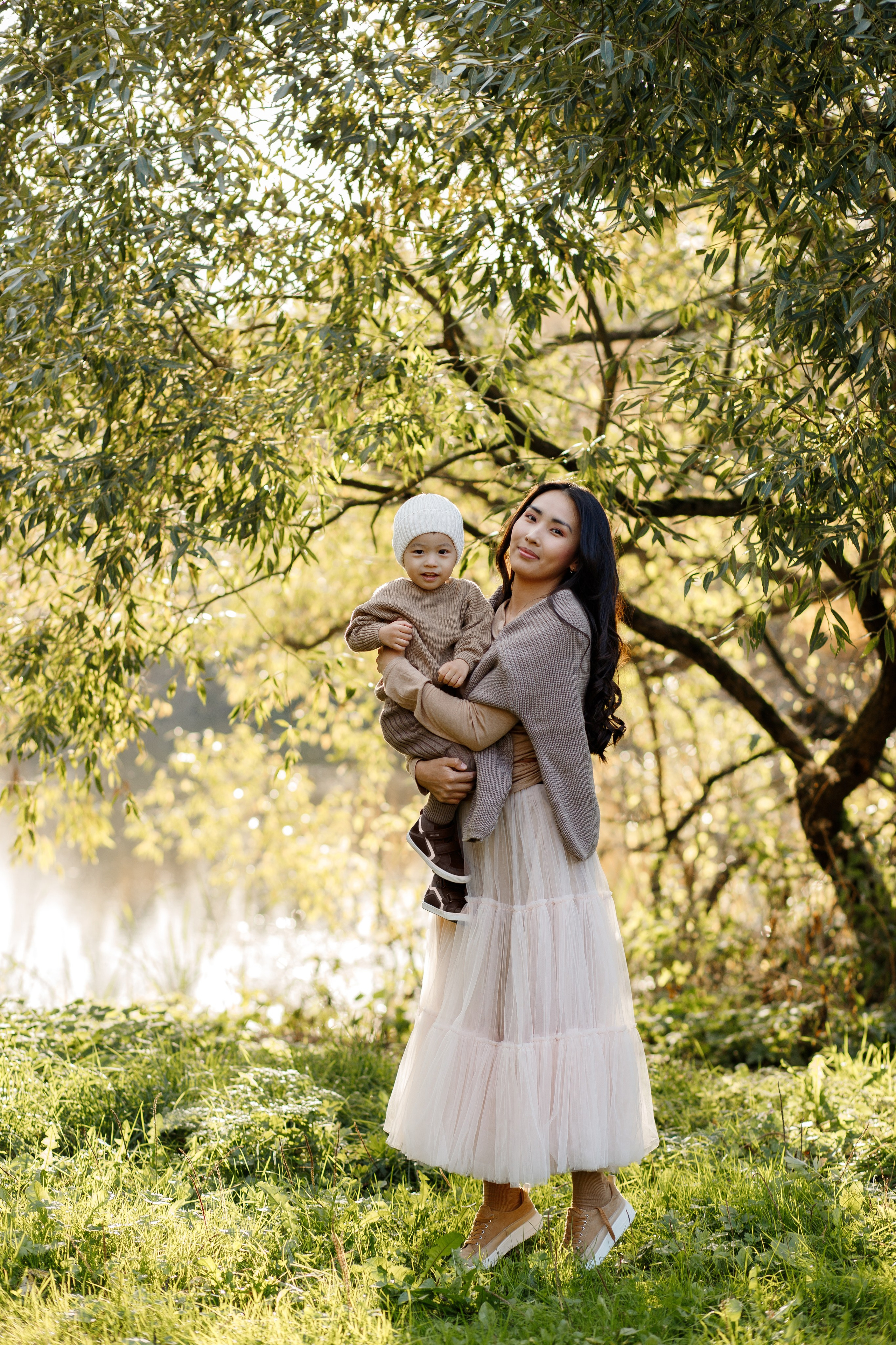Осенняя семейная фотосессия в усадьбе Валуево. Фотограф Александра Сыщенко
