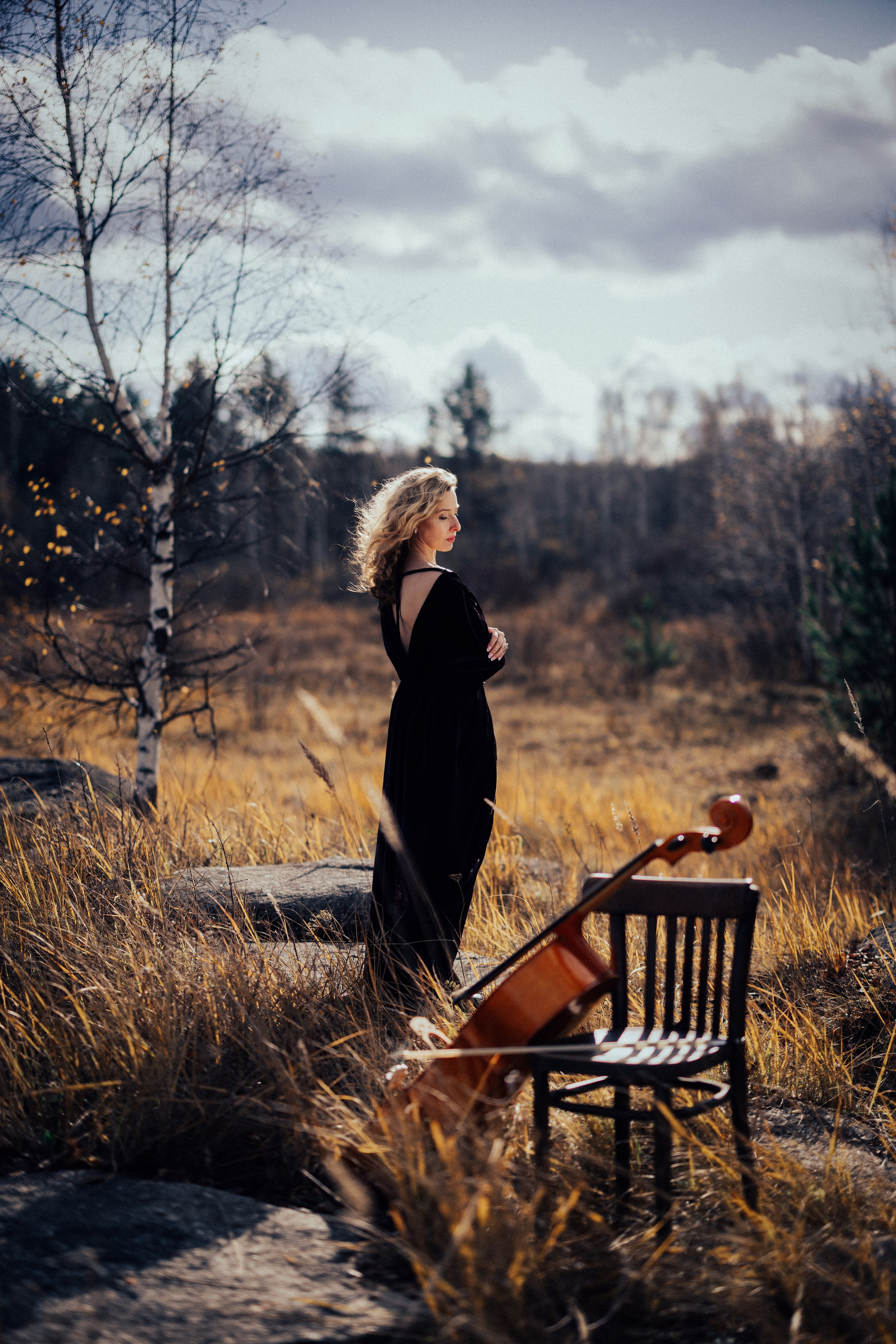 Сюита для виолончели. Портретный арт-фотограф в Екатеринбурге Алена Нестерова