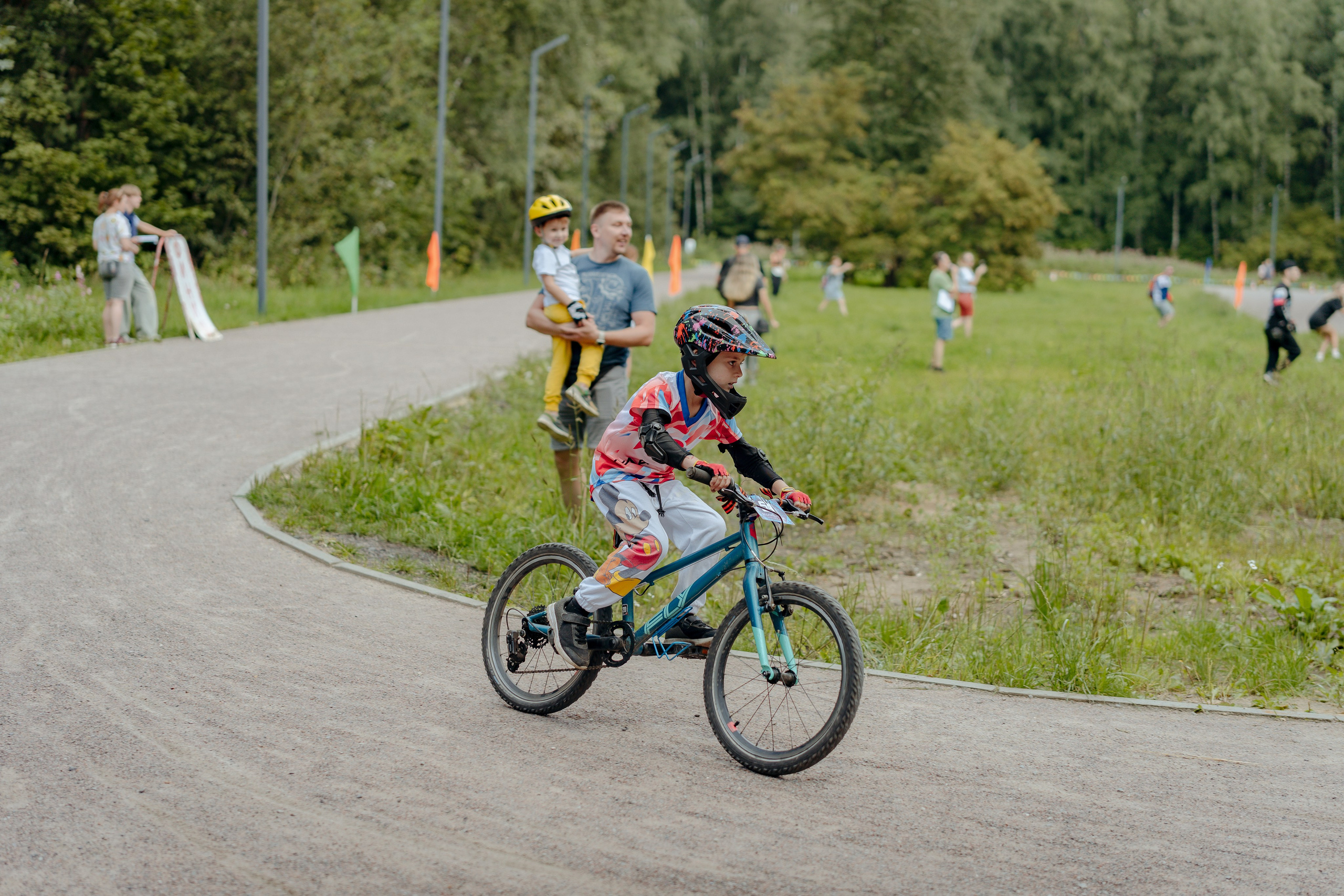 Бего- и ВелоГонка 10.08.2024. Портретный и семейный фотограф в Москве/Видное