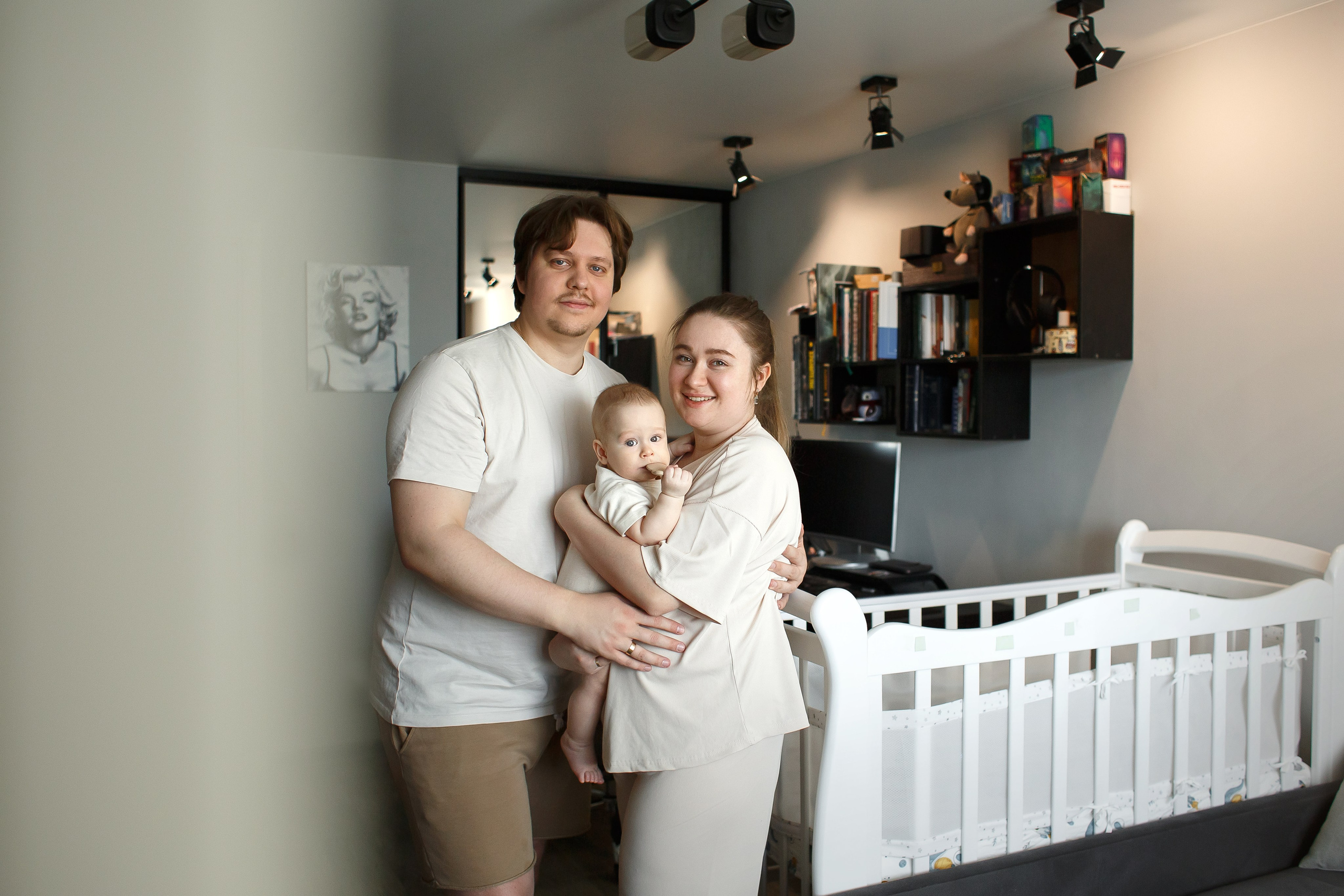 Домашние семейные съёмки. Семейный фотограф в Брянске Александра Щербакова