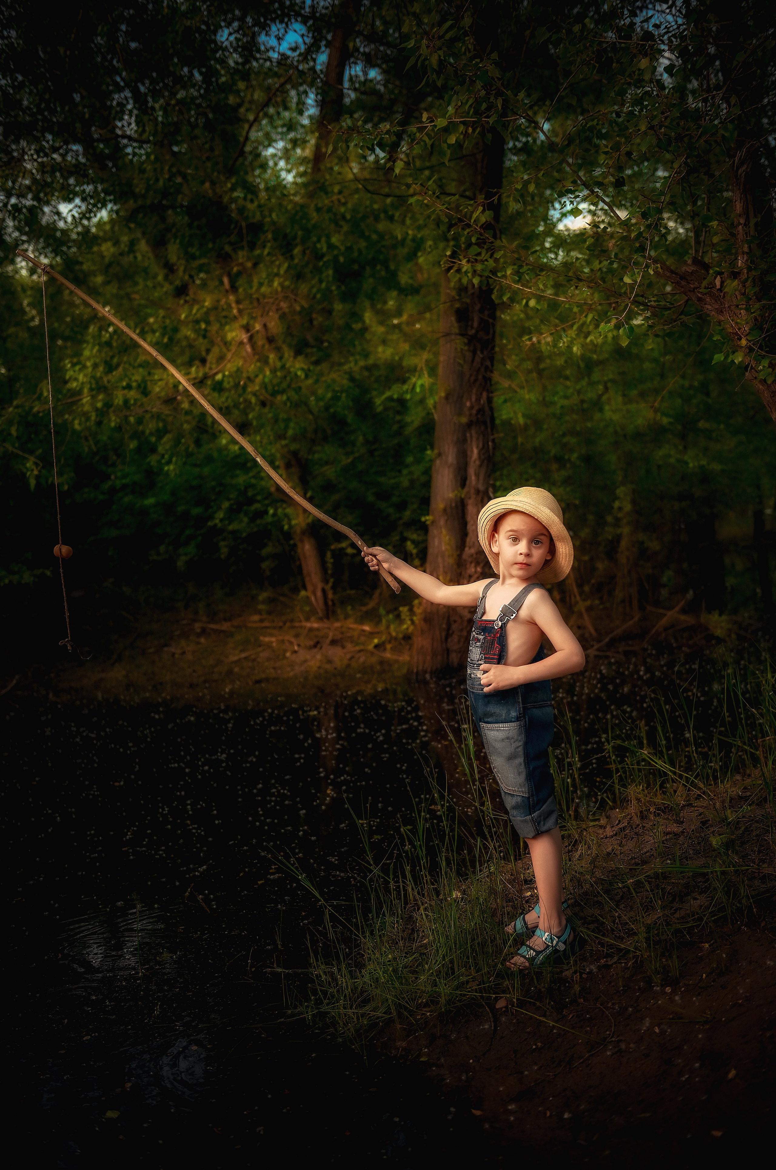 Фотосессия «Рыбачок». Свадебный, семейный, детский, контент фотограф в Омске Максим Ильин