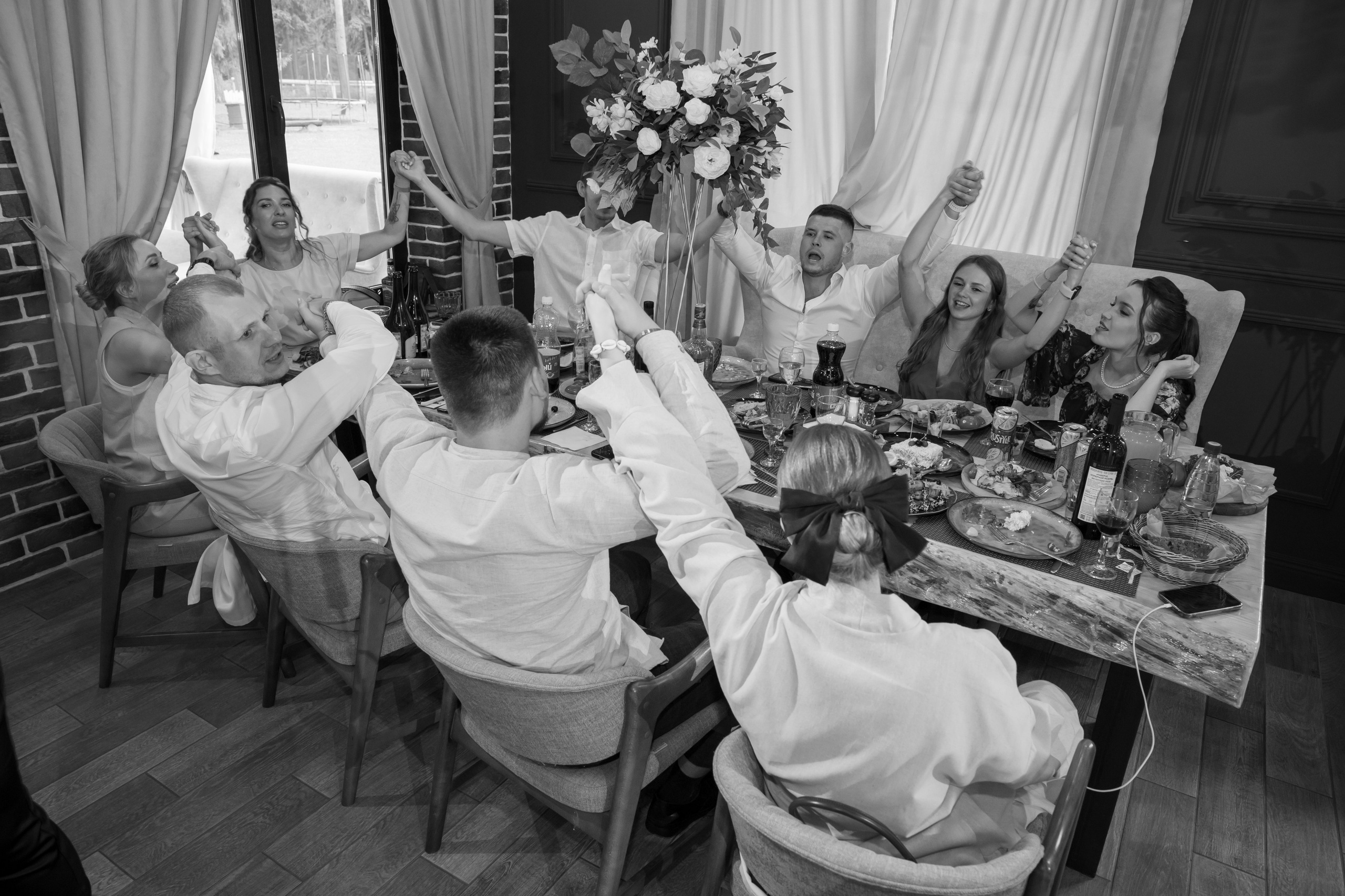 Полина и Дмитрий, загородный клуб «Барин», ЗАГС в г. Пушкино. Свадебный и репортажный фотограф (Москва, Королев и другие)