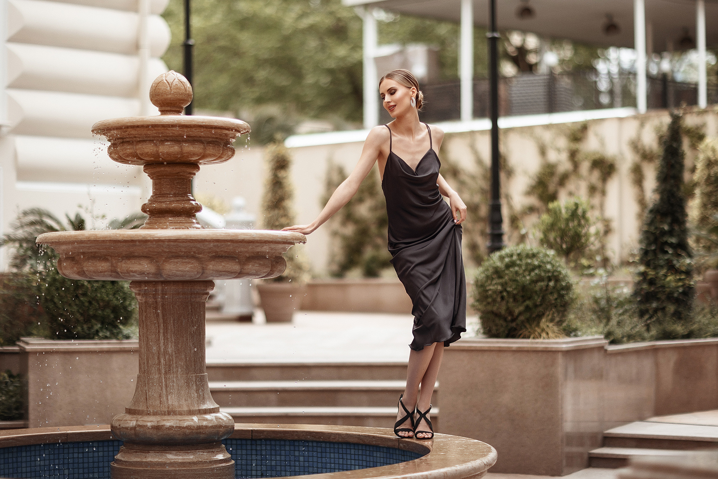 Гламурная фотосессия в Сочинском отеле. Свадебный и семейный фотограф в Сочи Денис Вялов