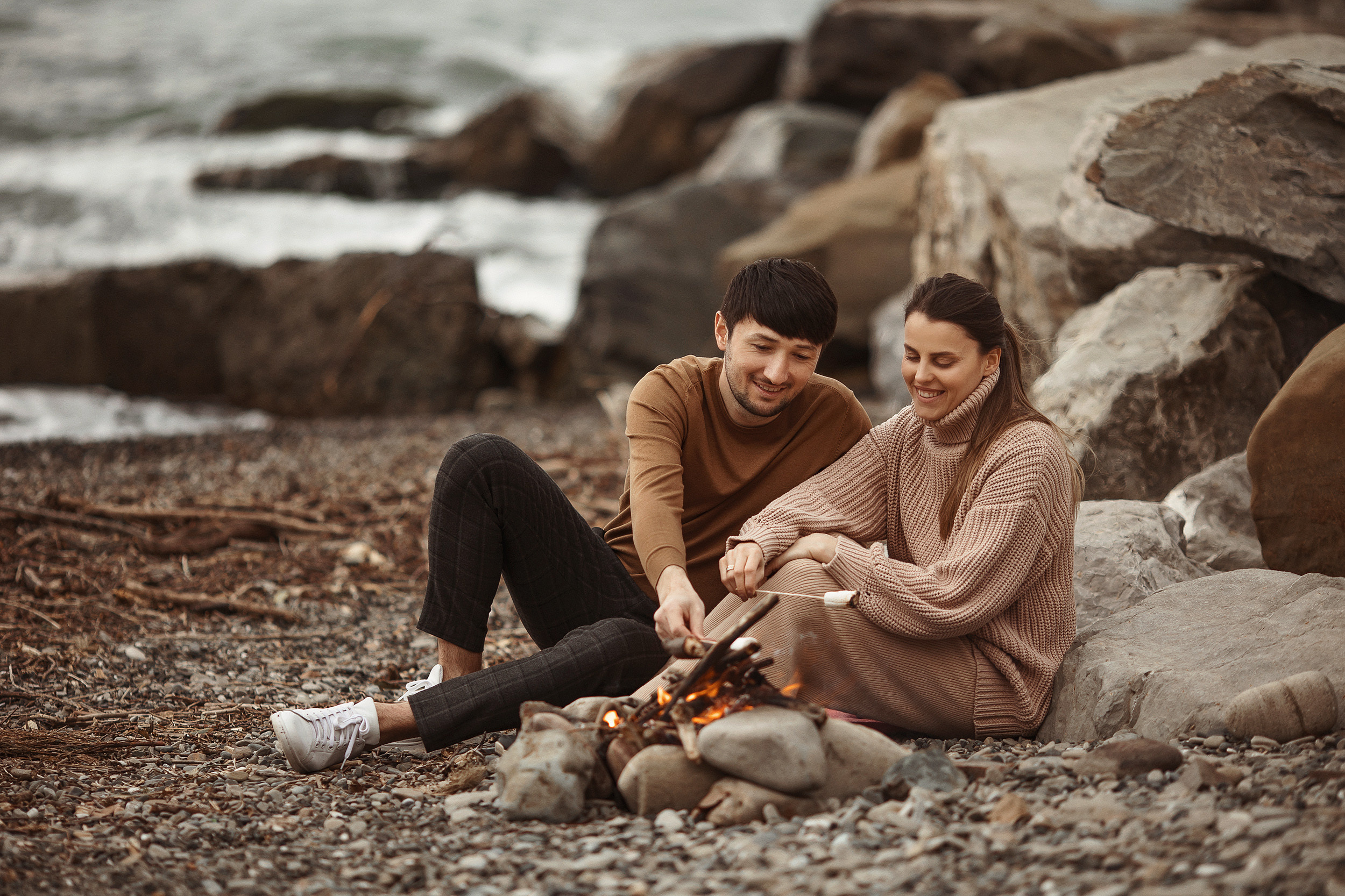 Романтическая фотосессия у моря. Свадебный и семейный фотограф в Сочи Денис Вялов