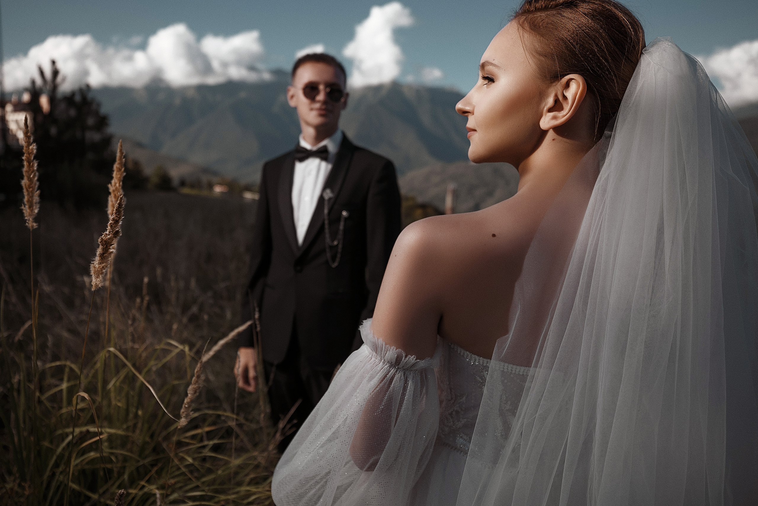 Свадьба в Красной поляне / свадебный фотограф в горах. Свадебный и семейный фотограф в Сочи Денис Вялов