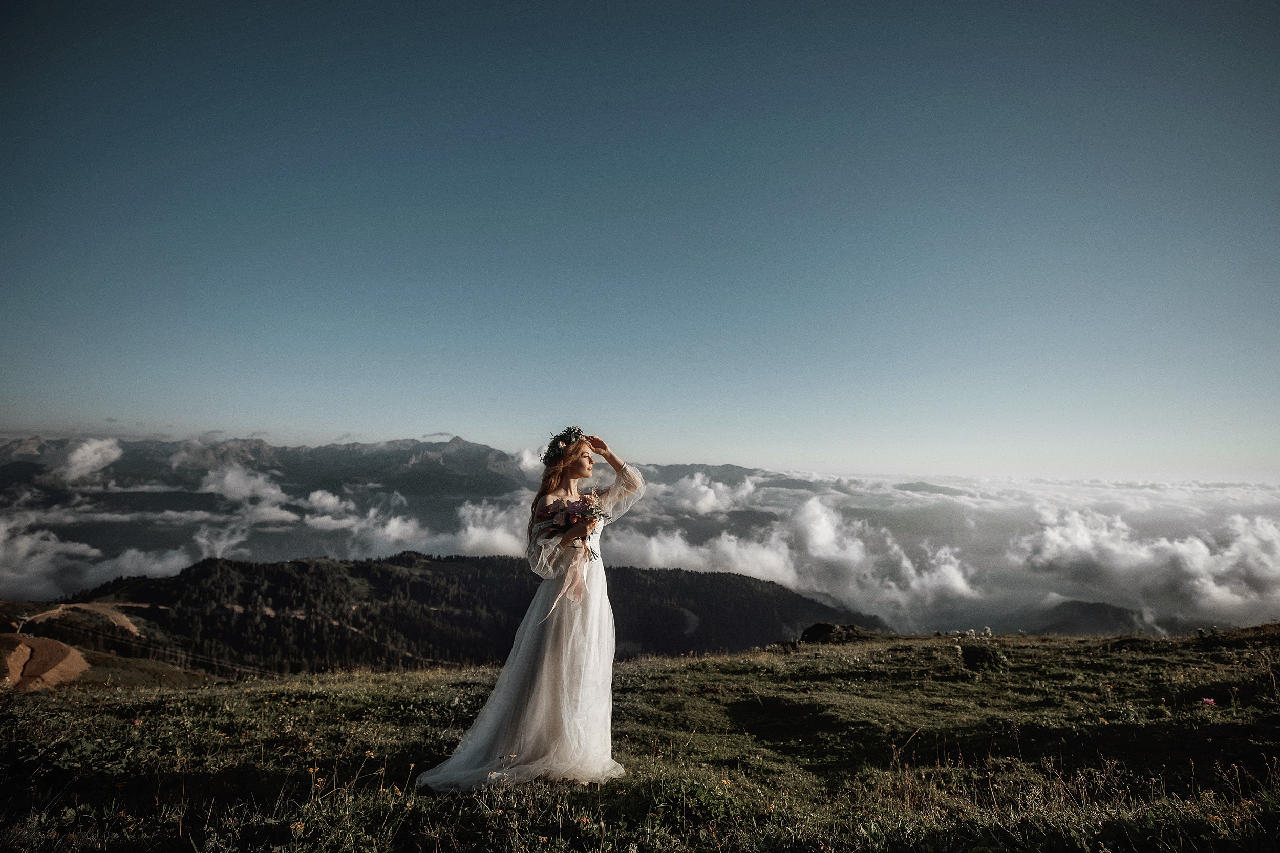 Фотосессия в горах / Фотограф Красная поляна. Свадебный и семейный фотограф в Сочи Денис Вялов