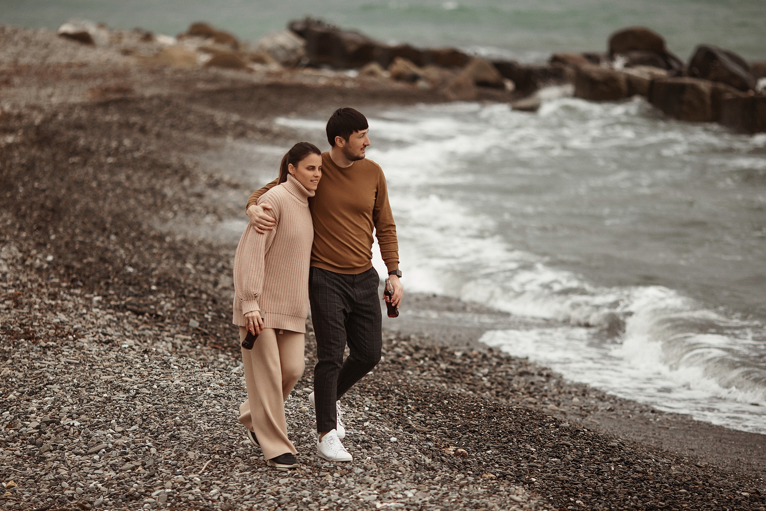 Романтическая фотосессия у моря. Свадебный и семейный фотограф в Сочи Денис Вялов