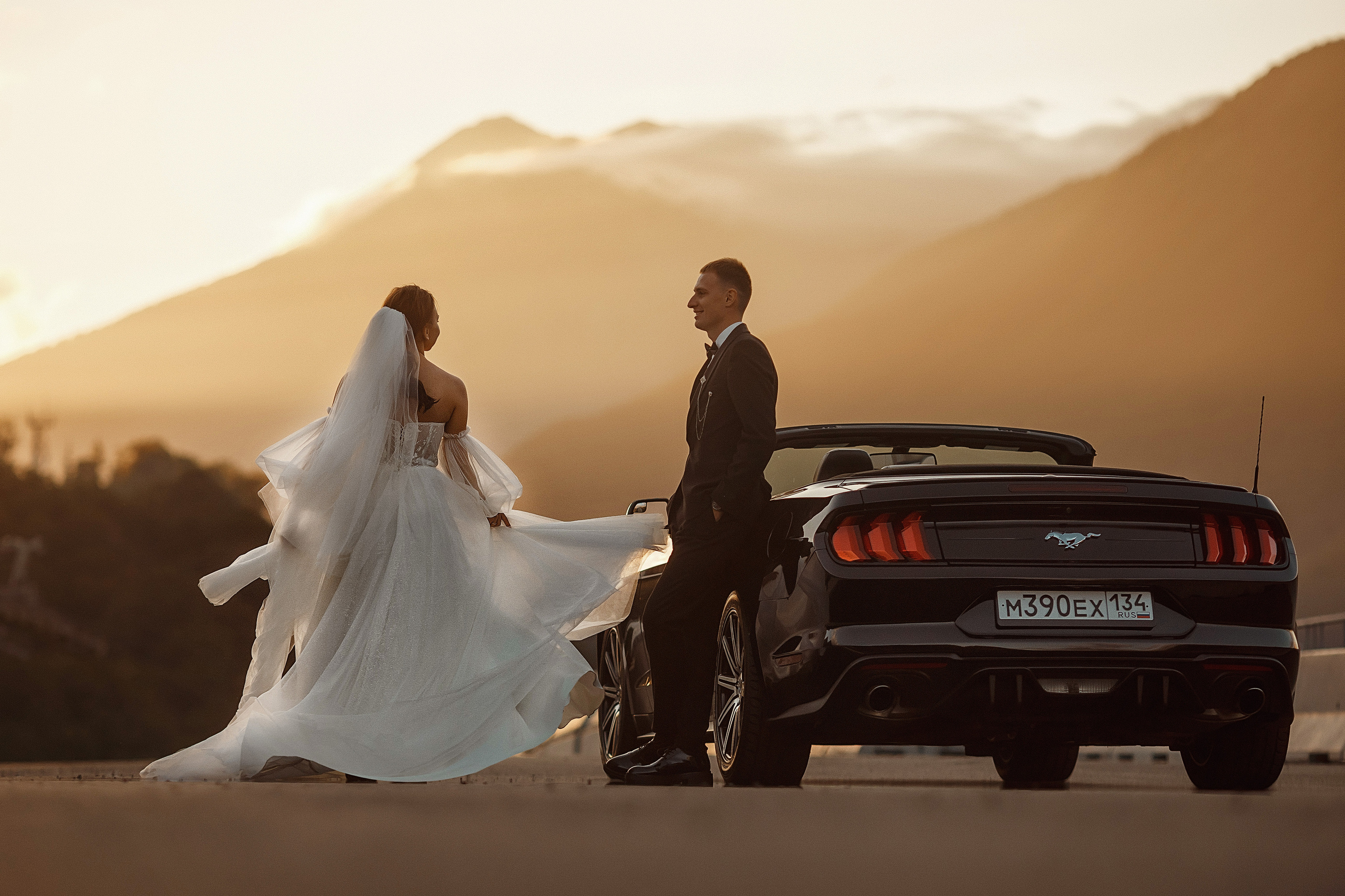 Свадьба в Красной поляне / свадебный фотограф в горах. Свадебный и семейный фотограф в Сочи Денис Вялов