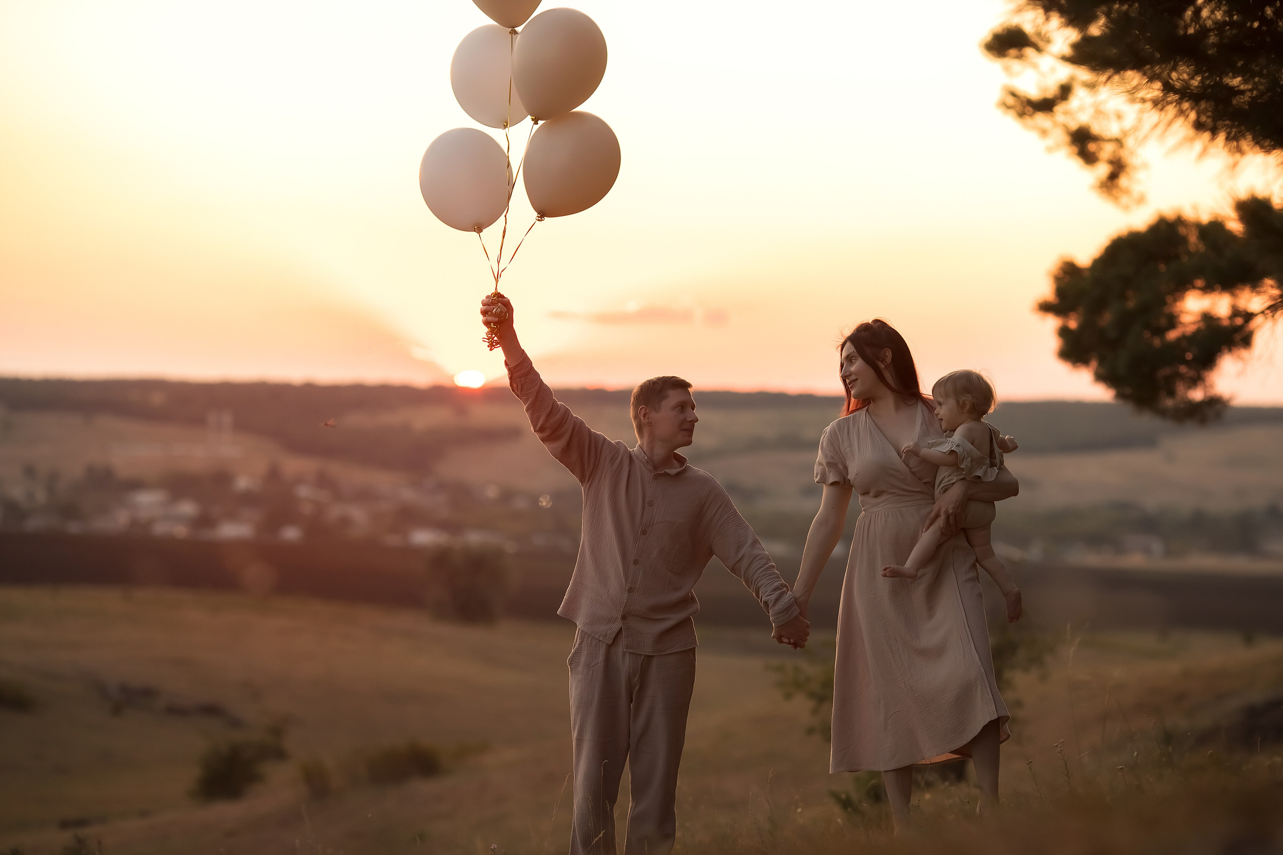 Праздничная прогулка. Семейный и детский фотограф в Саратове Полина Коткина