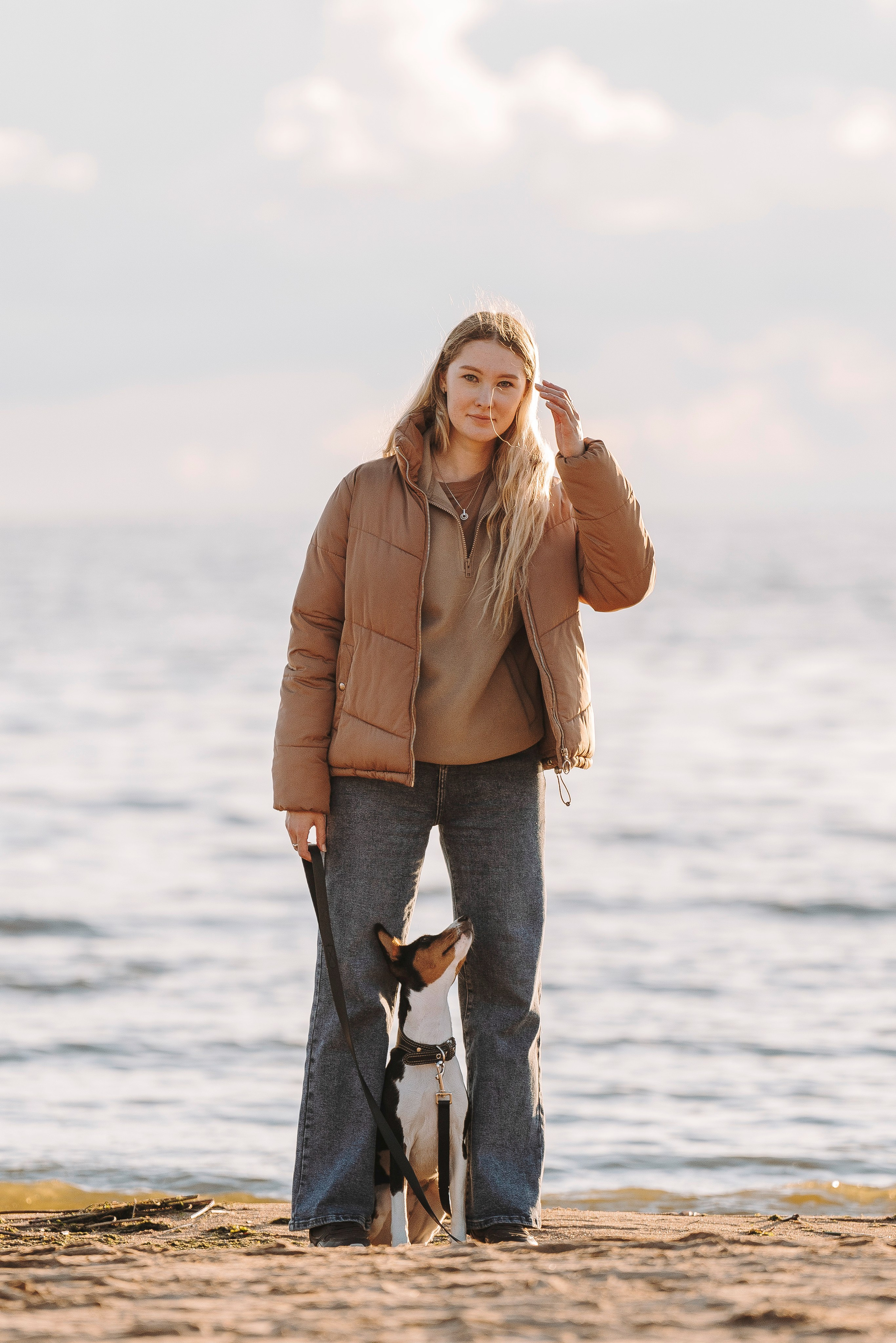 Екатерина и Дива. Фотограф анималист в Спб недорого Олеся Майорова