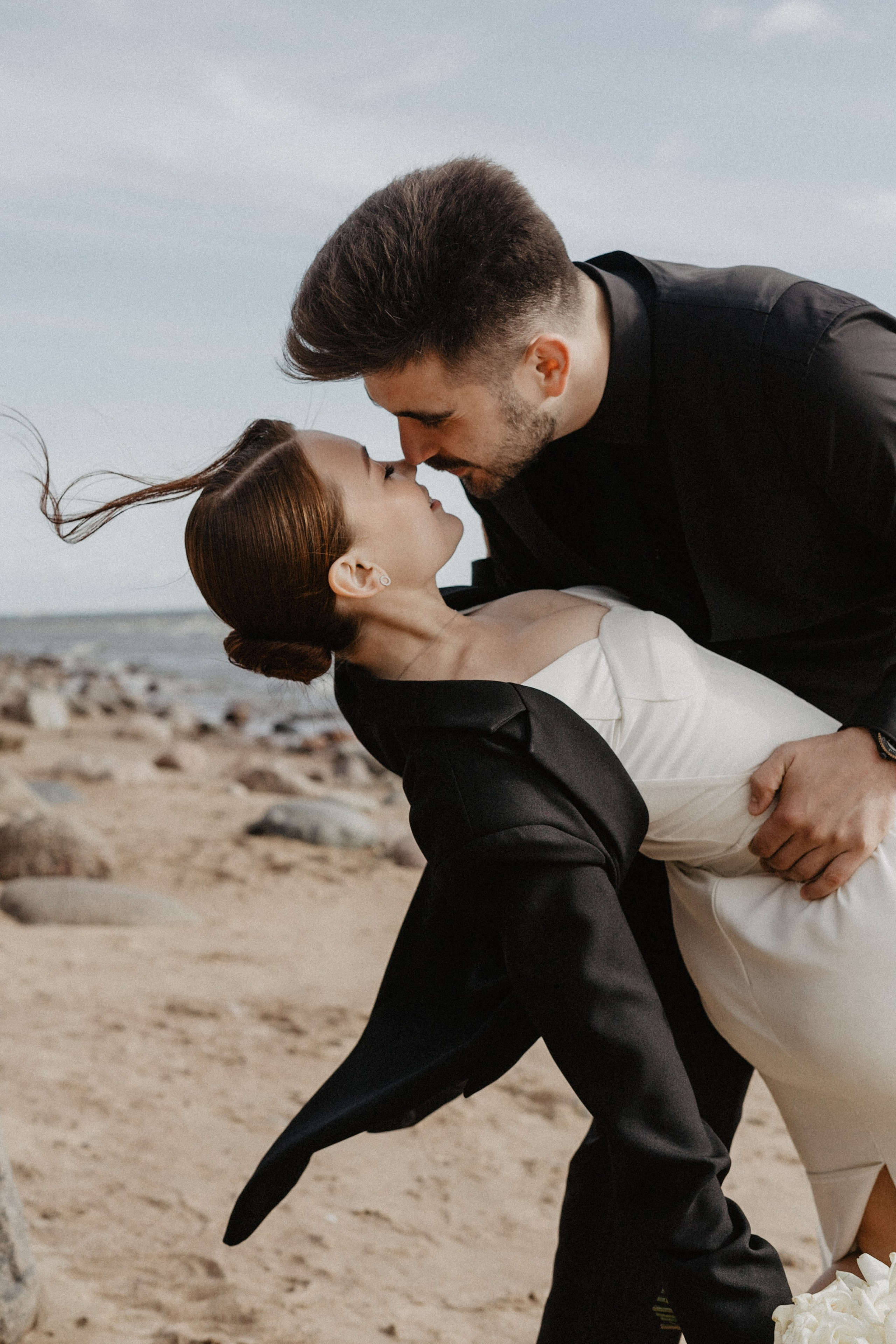 Ксения & Сергей | Прогулка на Финском заливе. Дина Альбур | Фотограф в Санкт-Петербурге