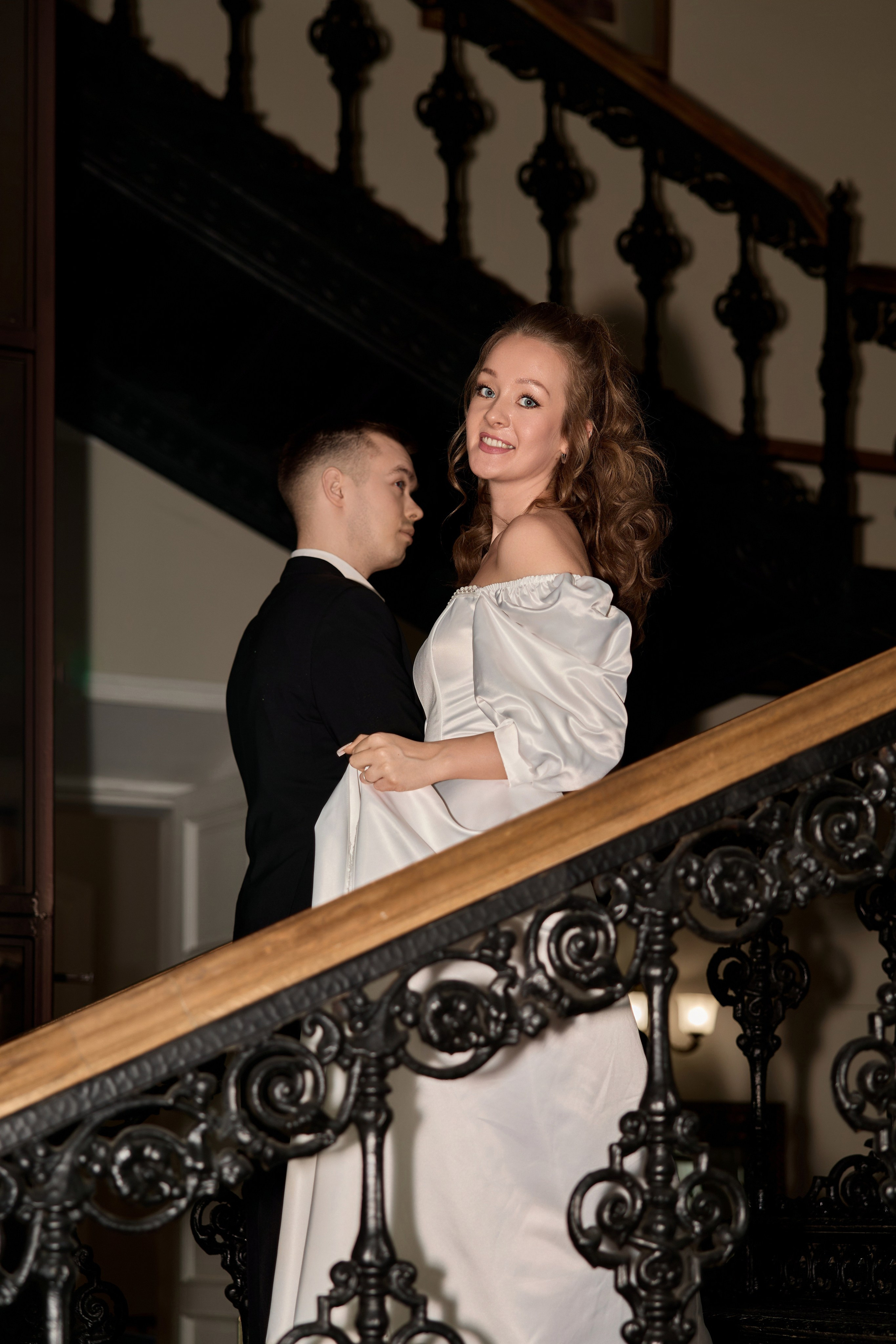 Свадебная фотосессия в гостинице и в студии