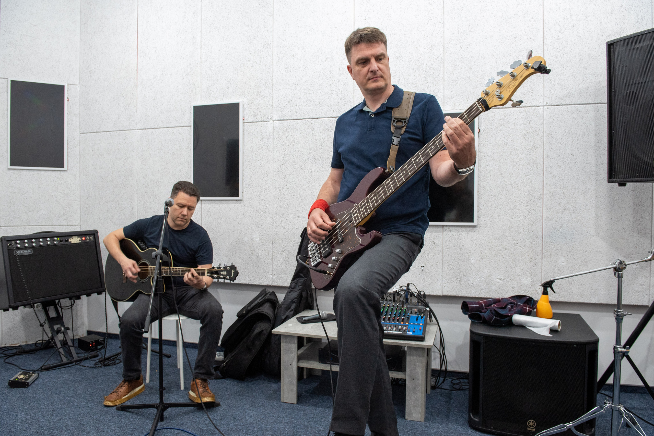 Фото. Московская кавер-группа BankBand