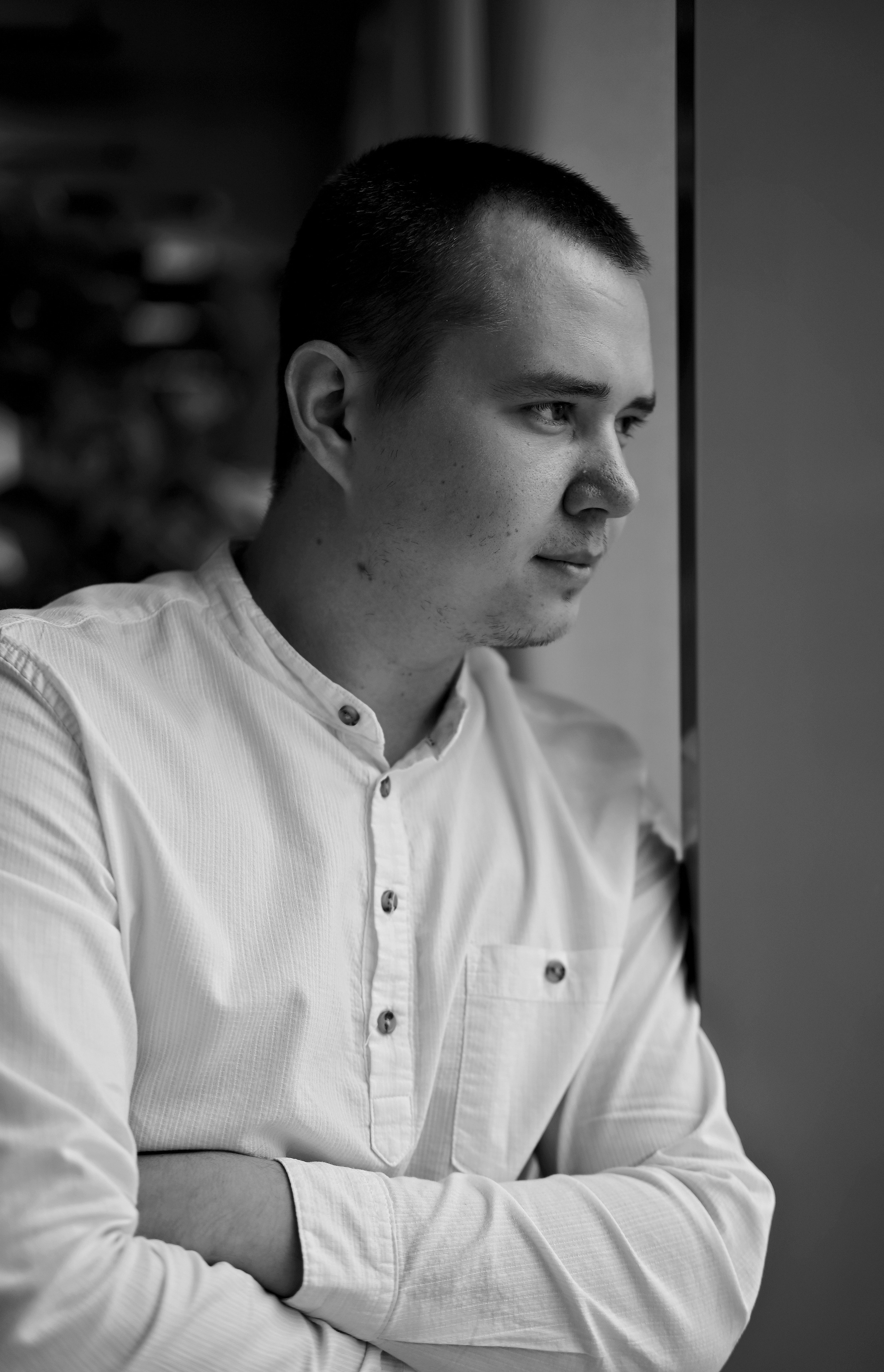 ЧБ портретная съёмка. Фотосъёмка праздничных мероприятий, портретная съёмка в Самаре, Пётр Бубняев