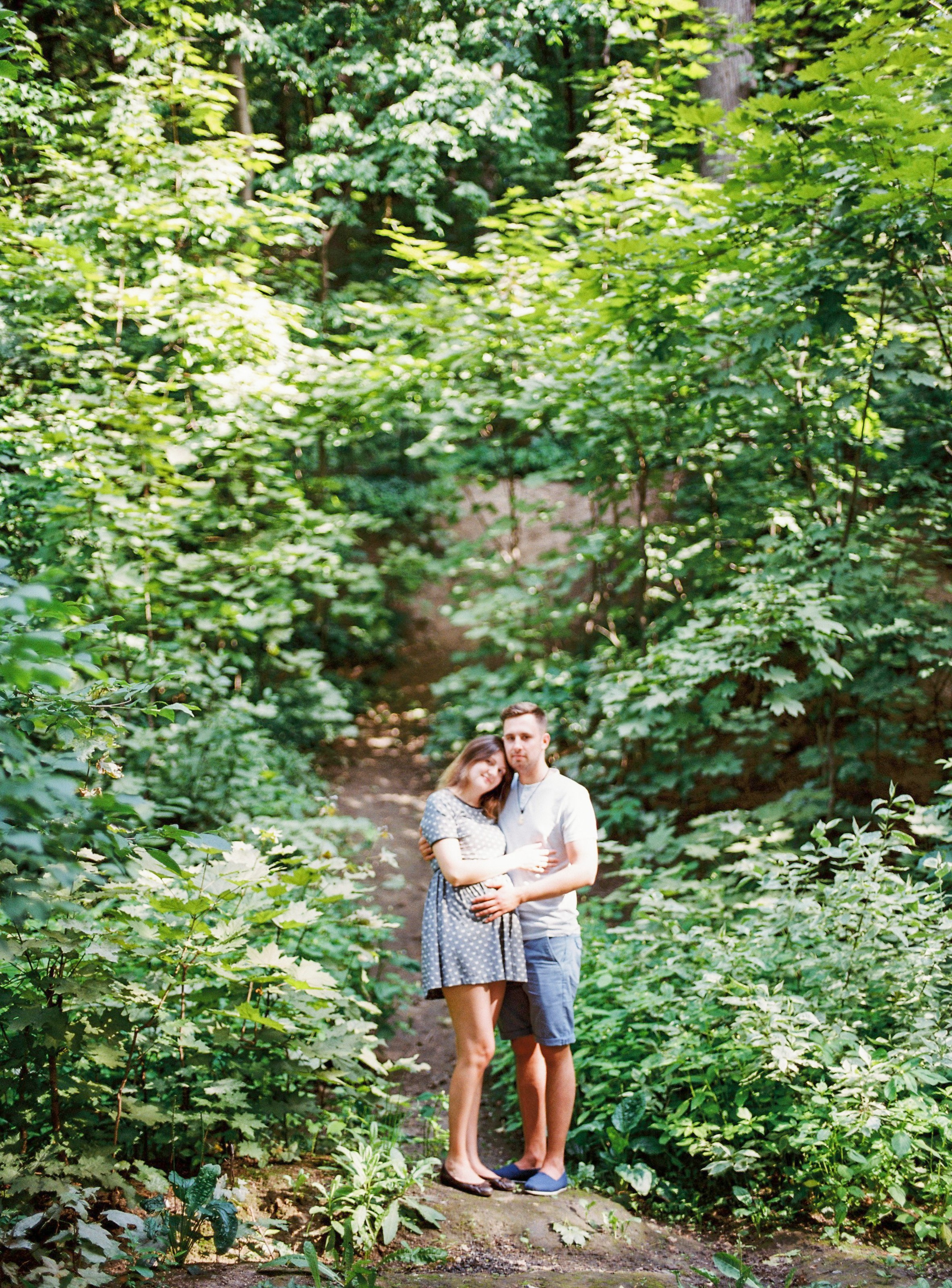 Летняя фотосессия в ожидании малыша