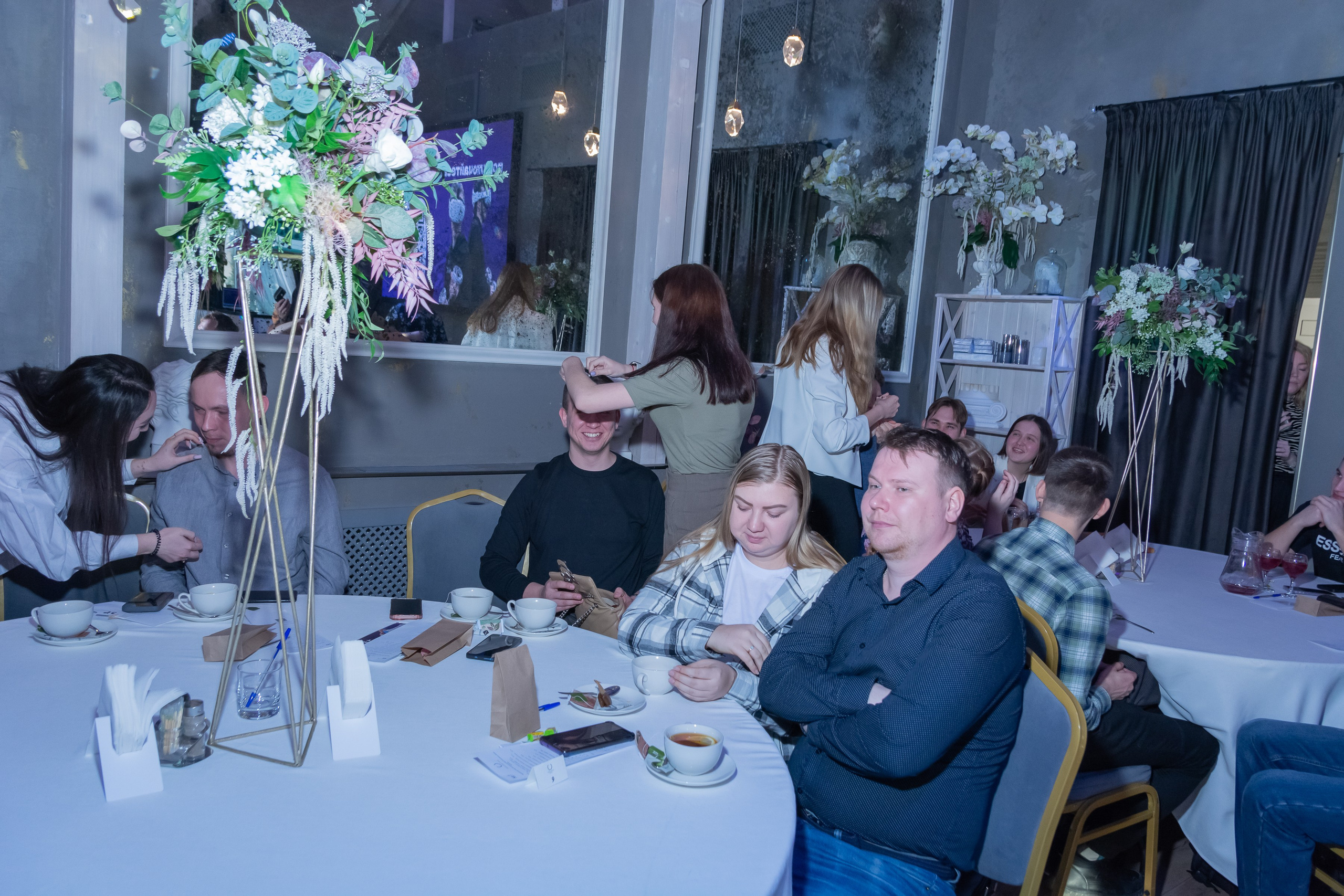 Свадебное чаепитие для молодоженов