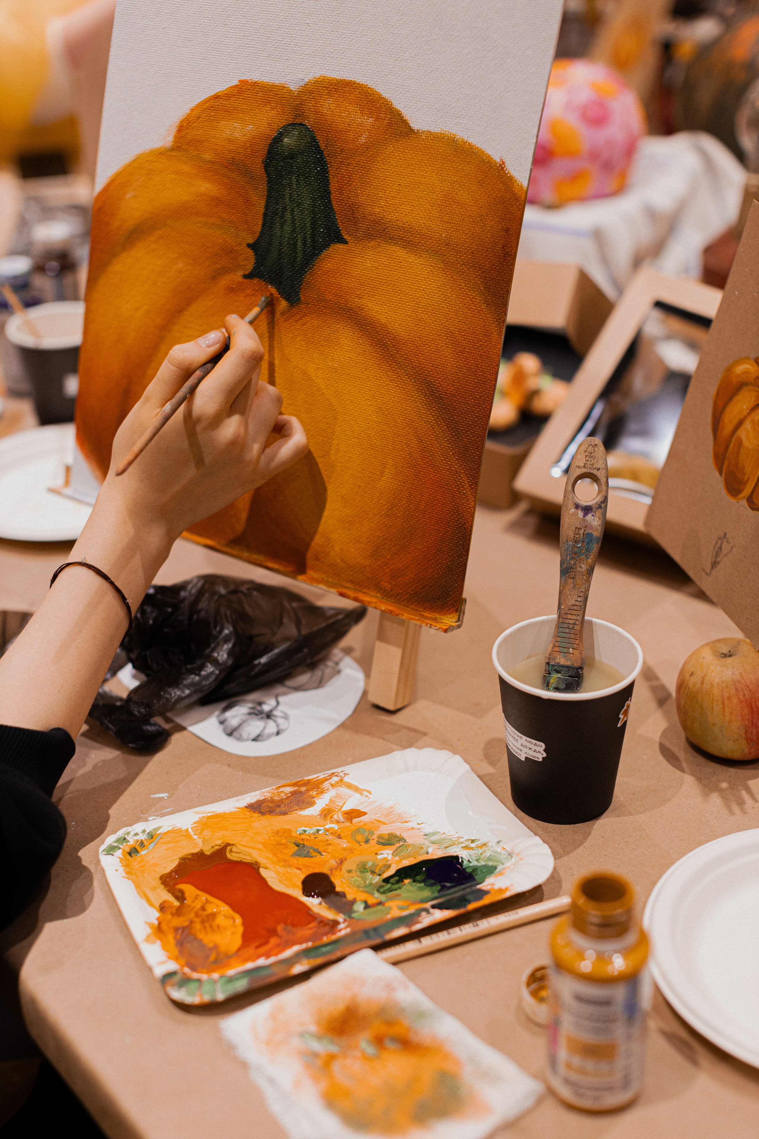 Мк Тыквы. Анастасия Ракчеева Художник