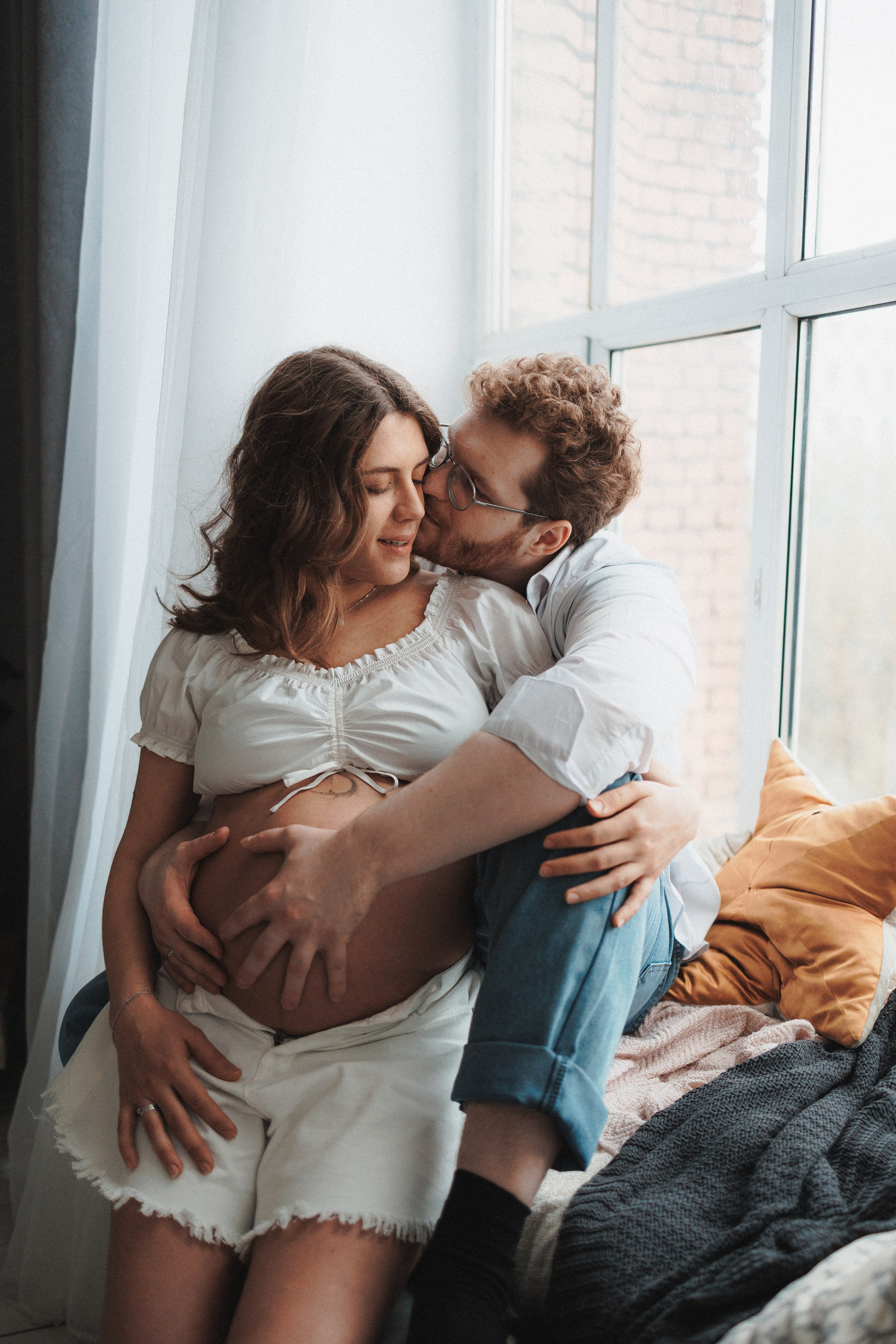 Любовь — это когда ты под сердцем носишь его ребенка. Фотограф Москва Светлана Кирюшина