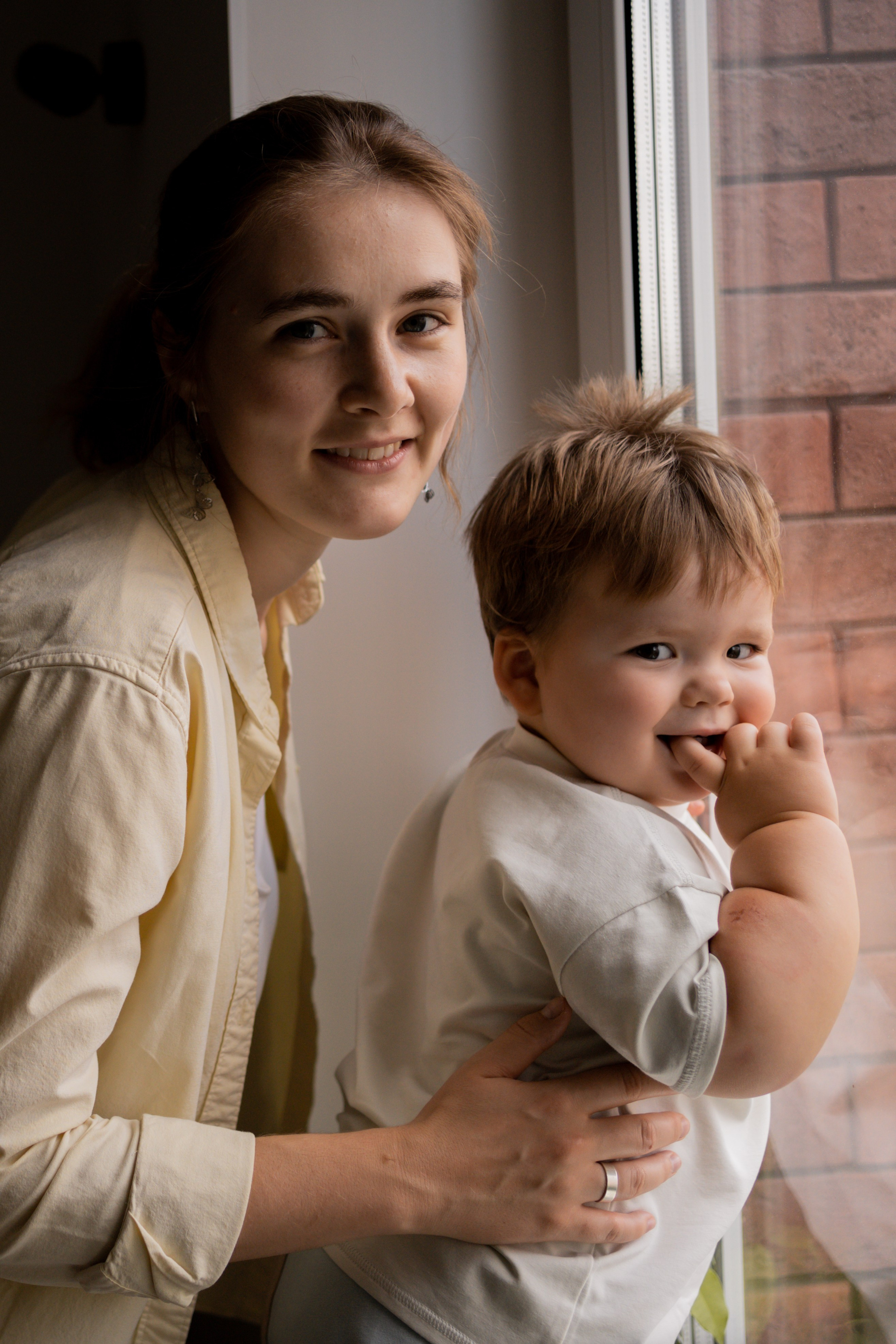 Алина и Дима. Фотограф грудного вскармливания в Москве Екатерина