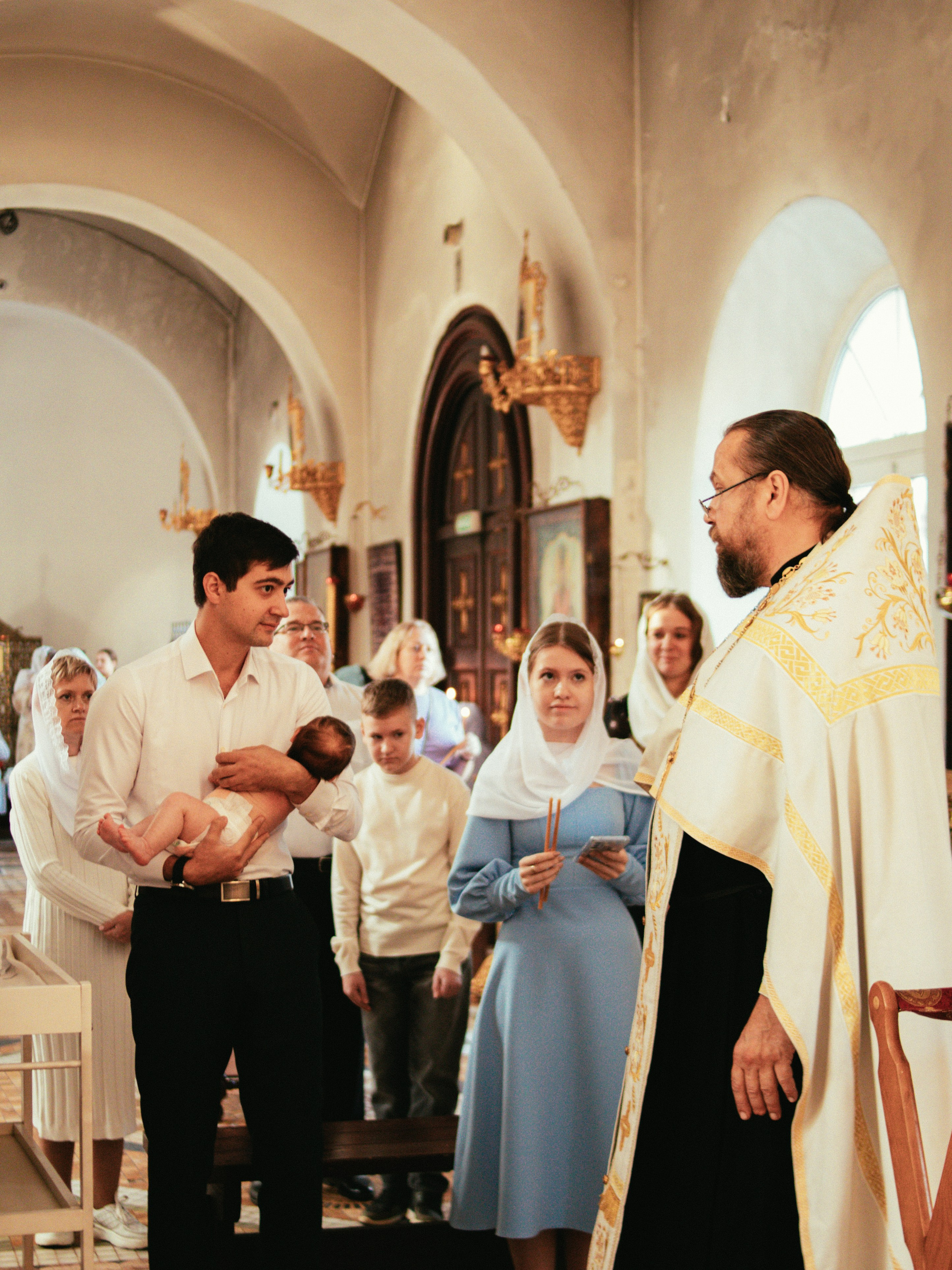 Таинство крещения. Портретный фотограф Алексин/Тула/Москва
