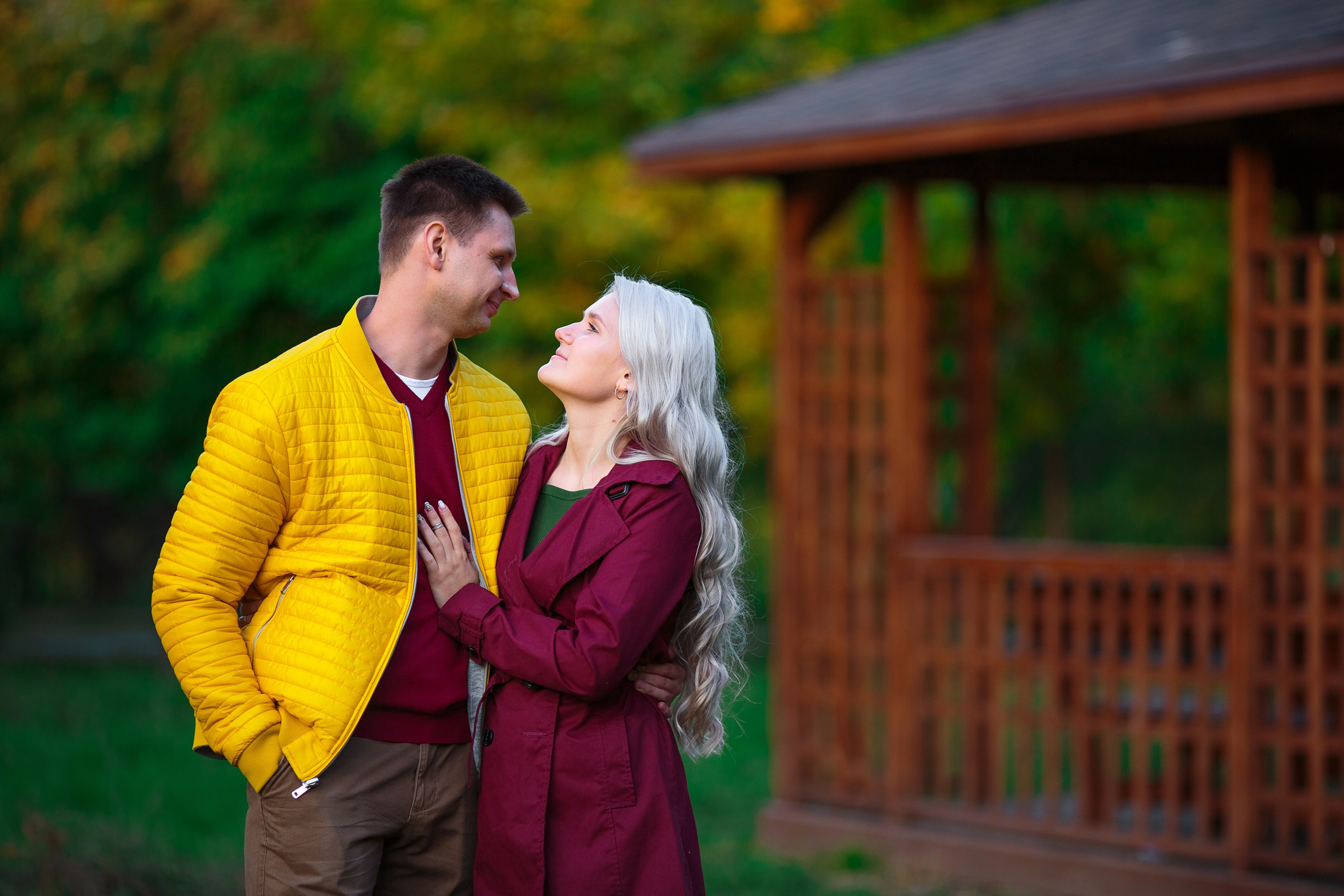Осенняя фотосессия LoveStory. Свадебный и семейный фотограф в Алматы Алексей Балышев