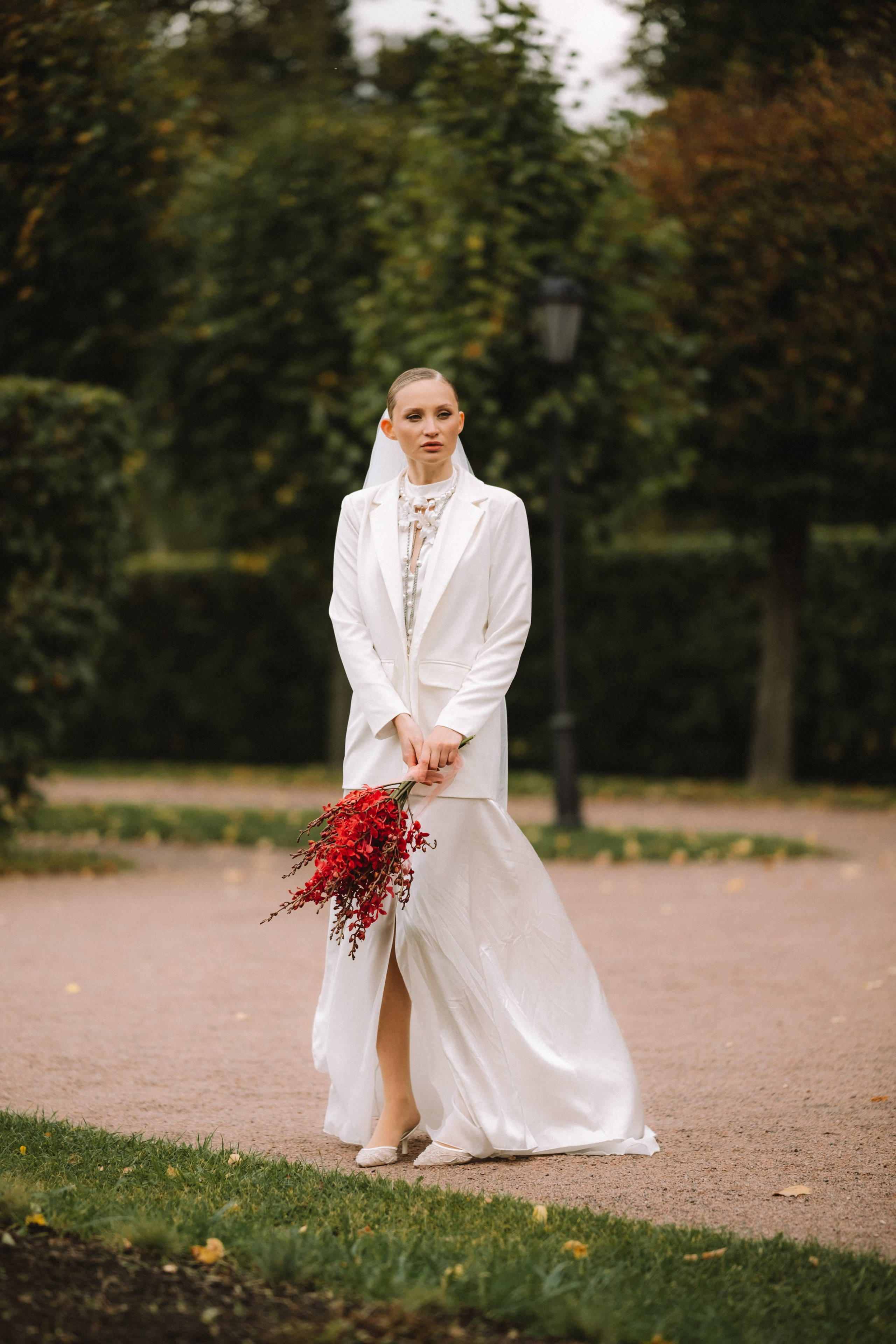 Михаил и Ксения в усадьбе Кусково. Фотограф в Москве Ольга Елоева