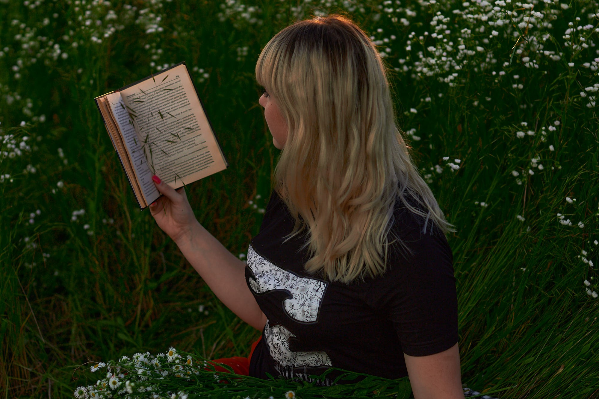 Фотосессия в ромашковом поле Лиля. Семейный и свадебный фотограф в Краснодаре Михеева Светлана