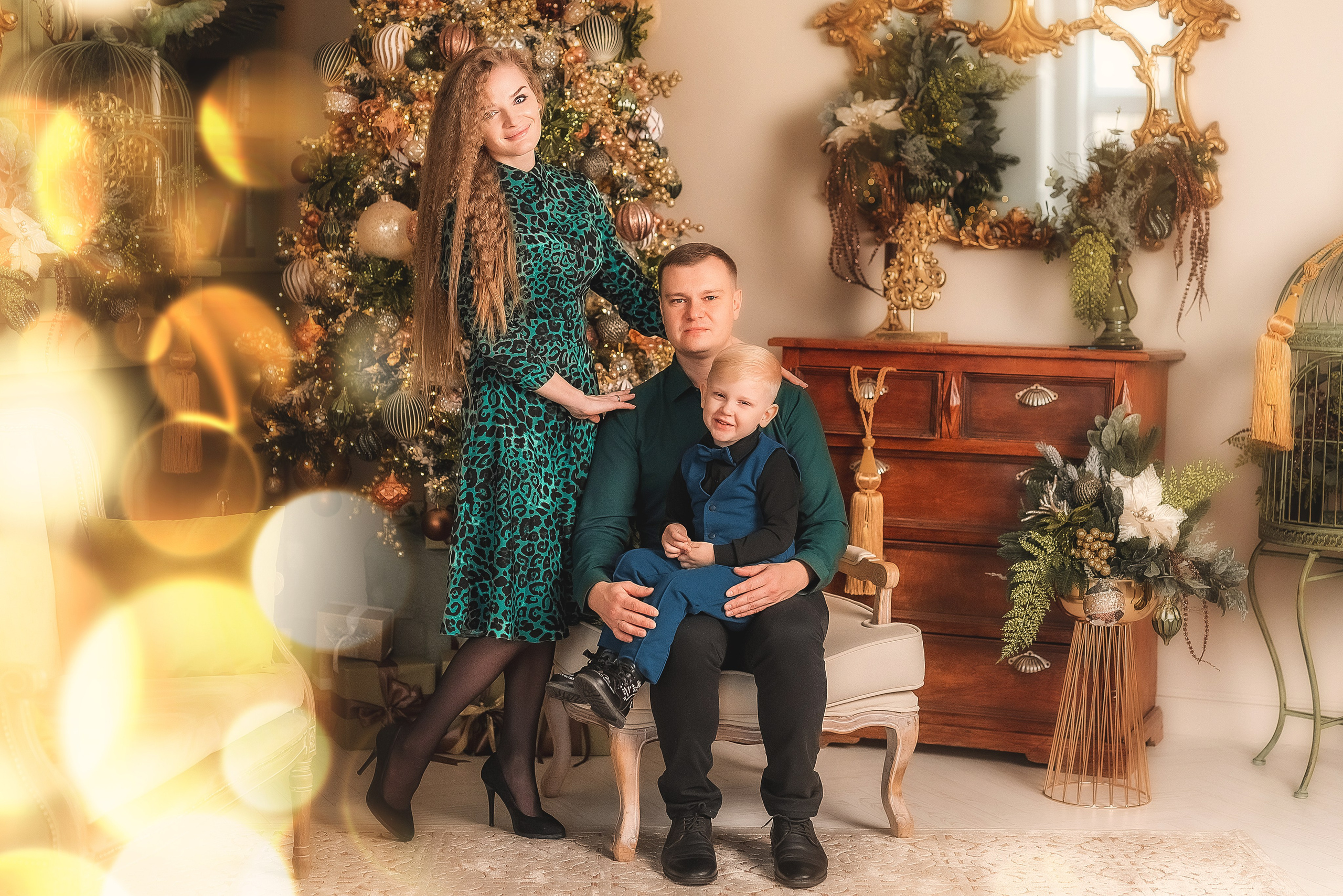 Новогодняя фотосессия. Семейный, детский фотограф в Воронеже Анна Никитина