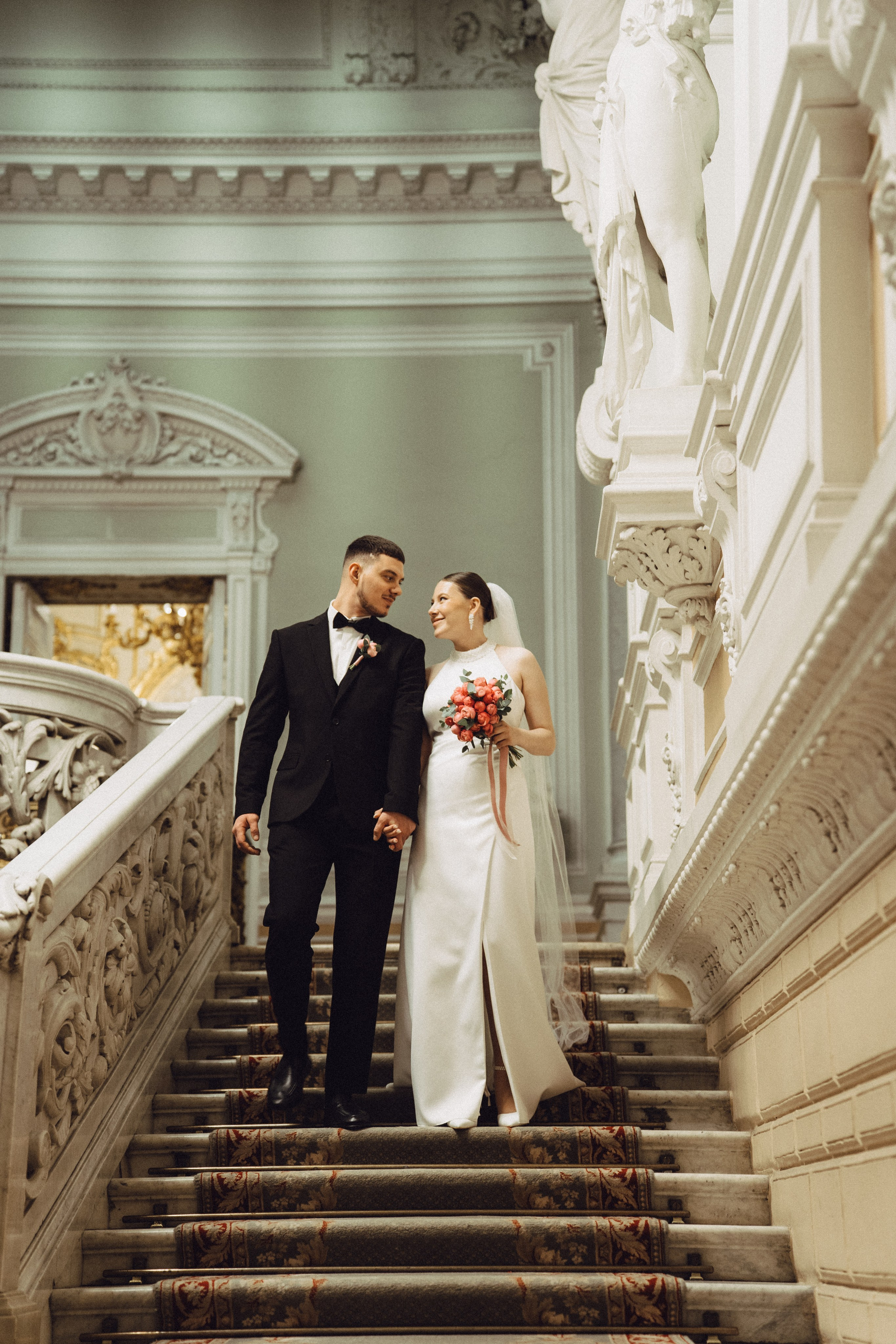 СВАДЕБНАЯ СЬЕМКА В ПЕВОМ ДВОРЦЕ БРАКОСОЧЕТАНИЯ. Профессиональный фотограф, Санкт-Петербург — Виктория Богомолова