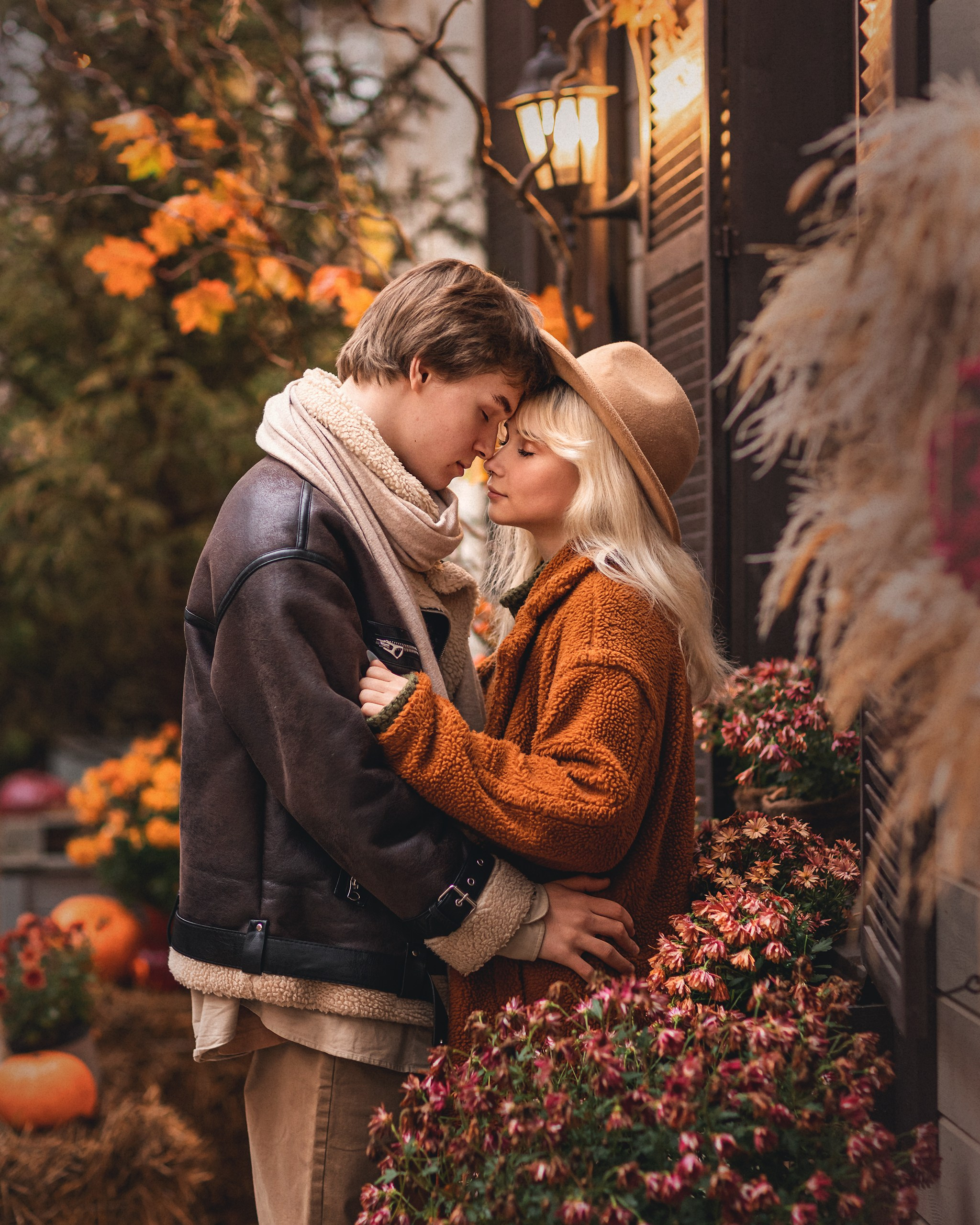 Осенняя лавстори. Детский и семейный фотограф Елена Михайлова в Москве