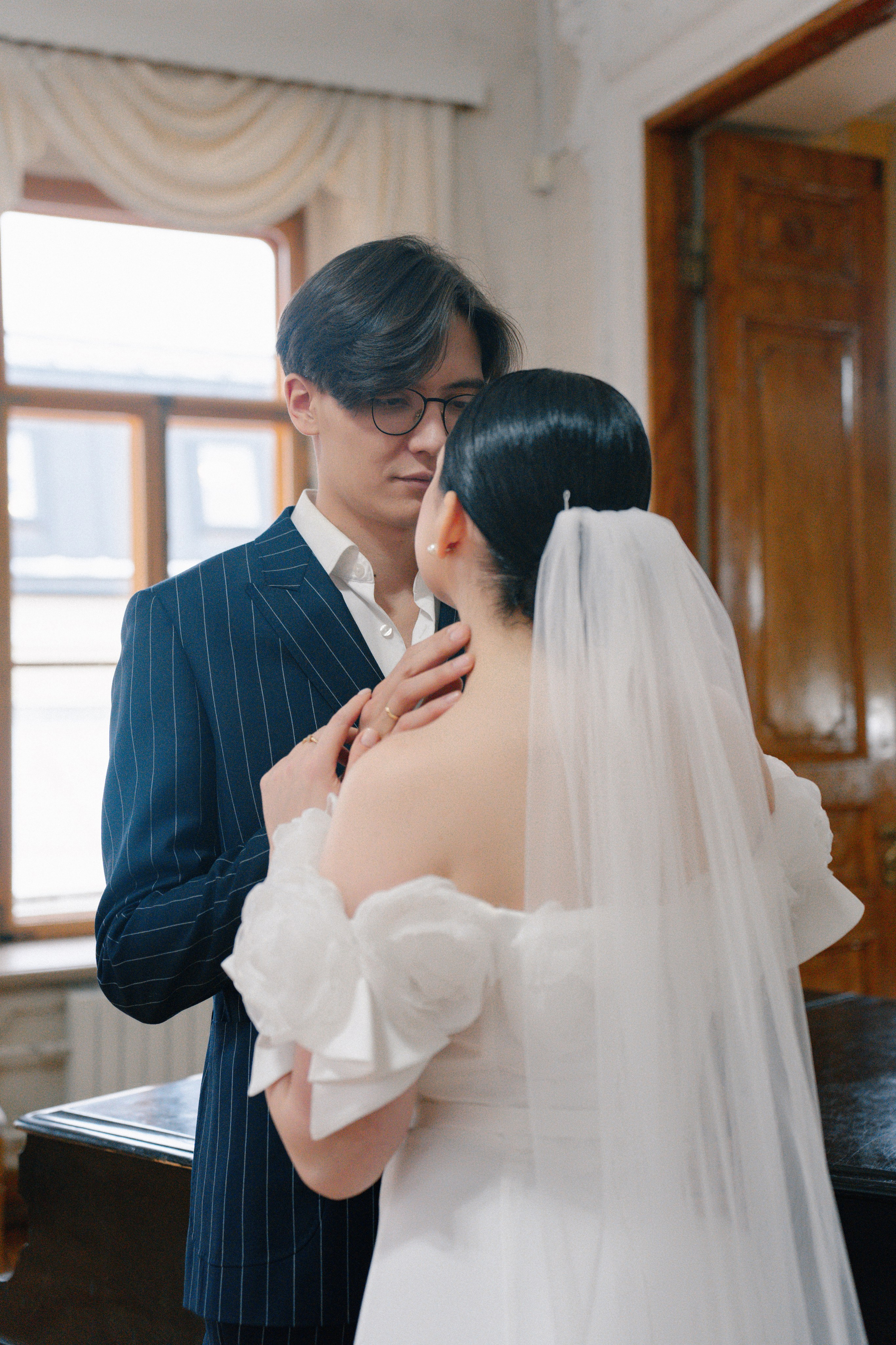 Свадебная фотосессия в Библиотеке читальне им. Пушкина