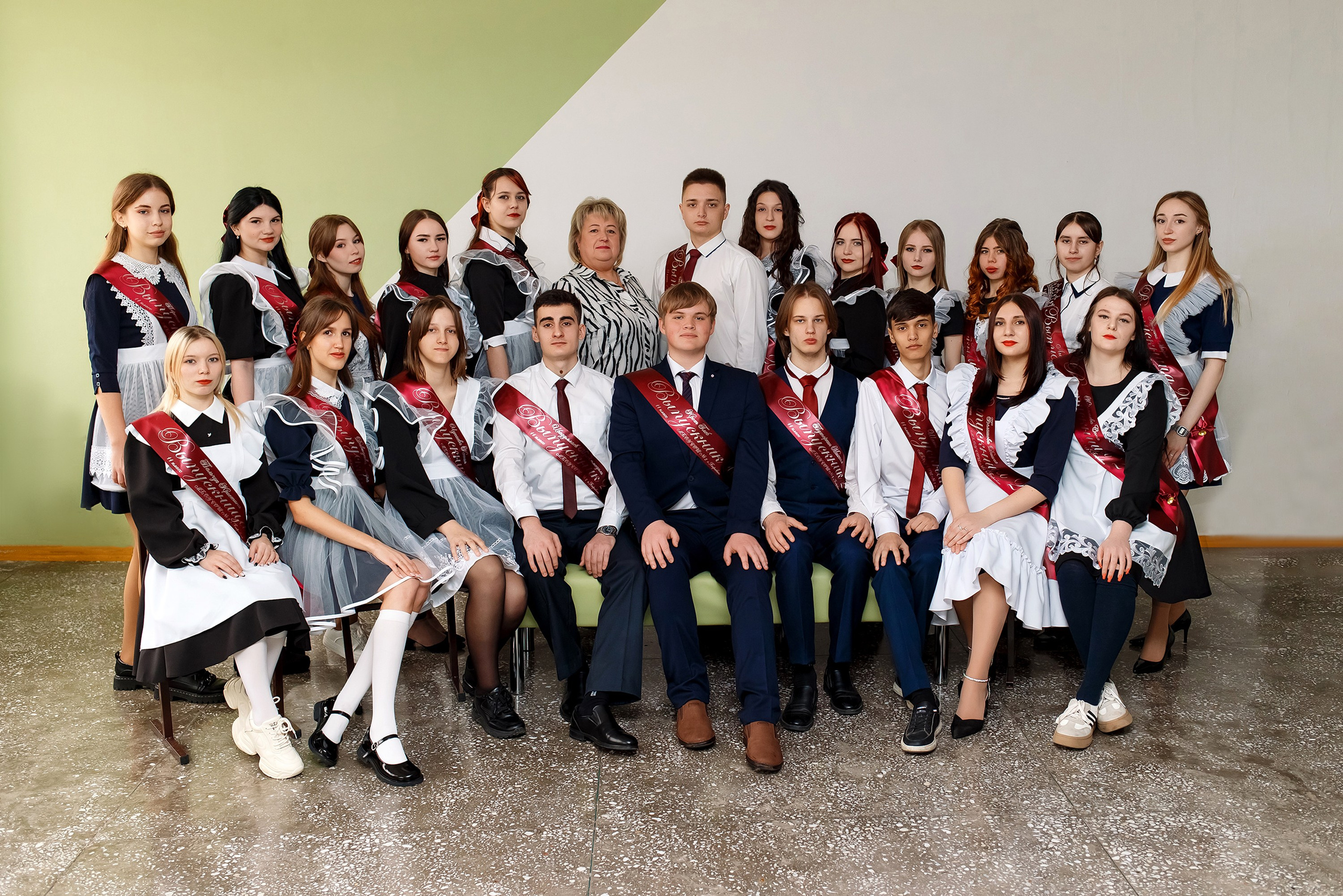 11 класс с. Барабаш. Фотограф Любовь Корниенко, Примоский край