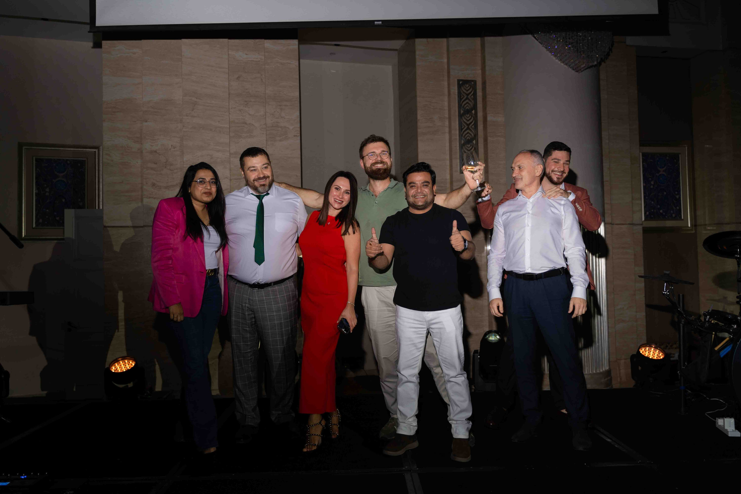 Новогодний корпоратив freedom management в St.Regis Abu Dhabi. Фотограф и видеограф в Москве и Абу Даби Мария Кулагина