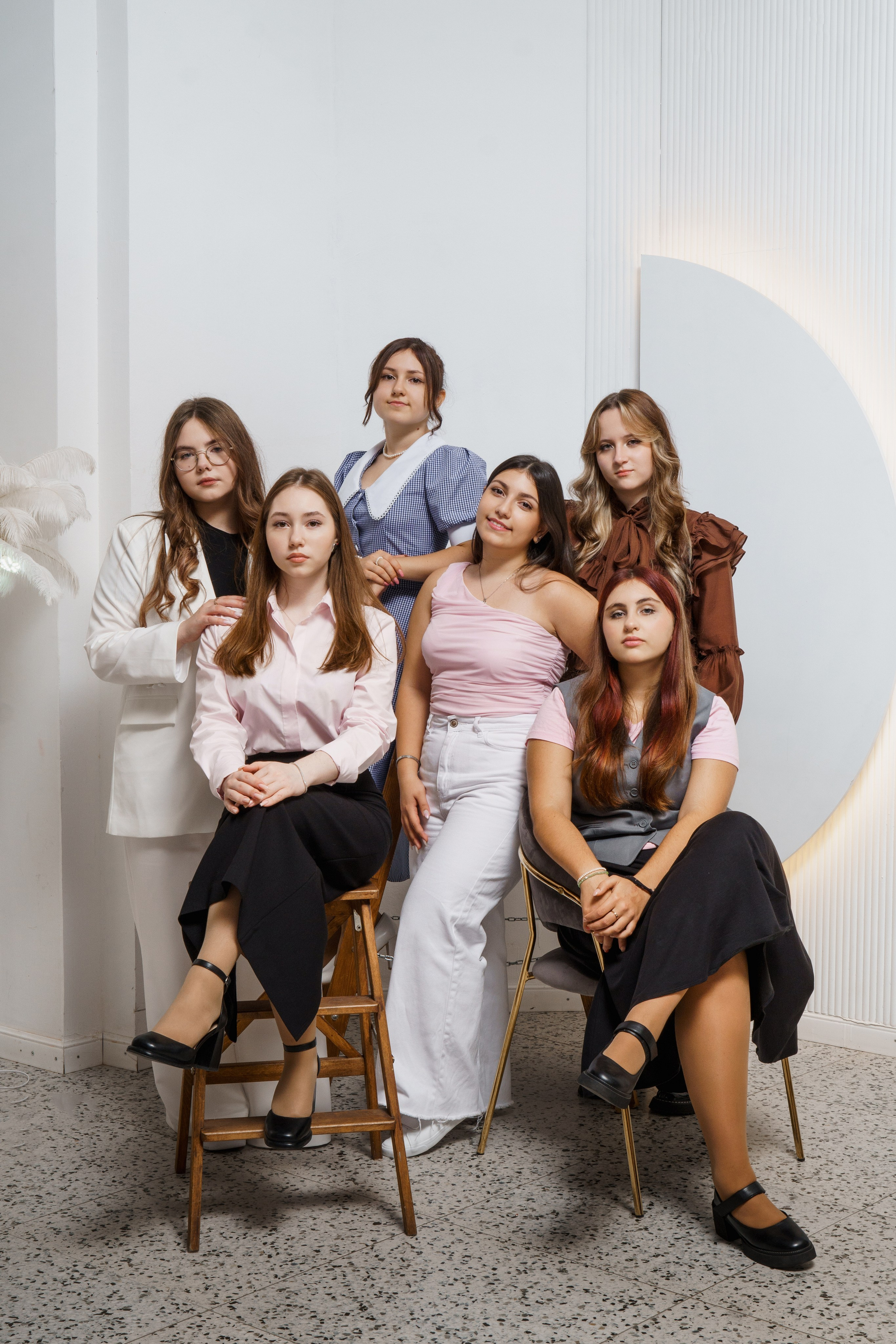 Локация для коллективных кадров № 7. Выпускные альбомы клевербук Воронеж