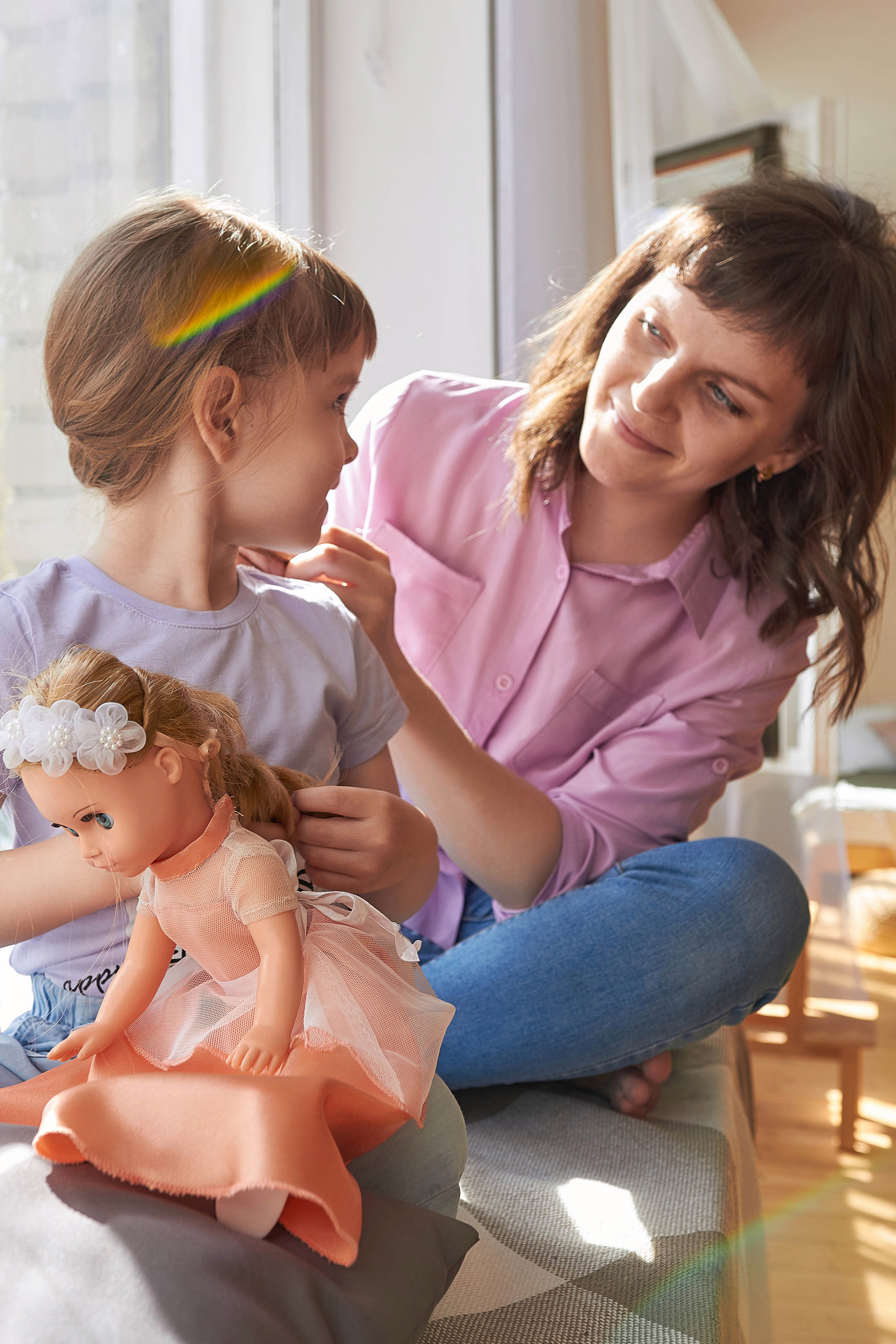 Настя с Анечкой. Фотограф, психолог и фототерапевт в Екатеринбурге Ольга Неуймина