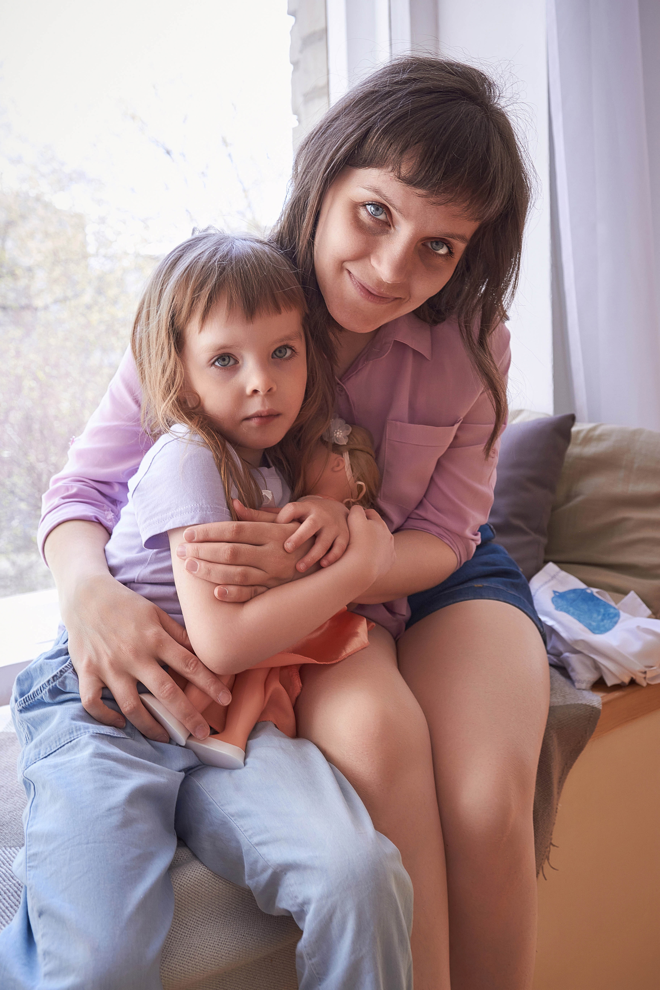 Настя с Анечкой. Фотограф, психолог и фототерапевт в Екатеринбурге Ольга Неуймина