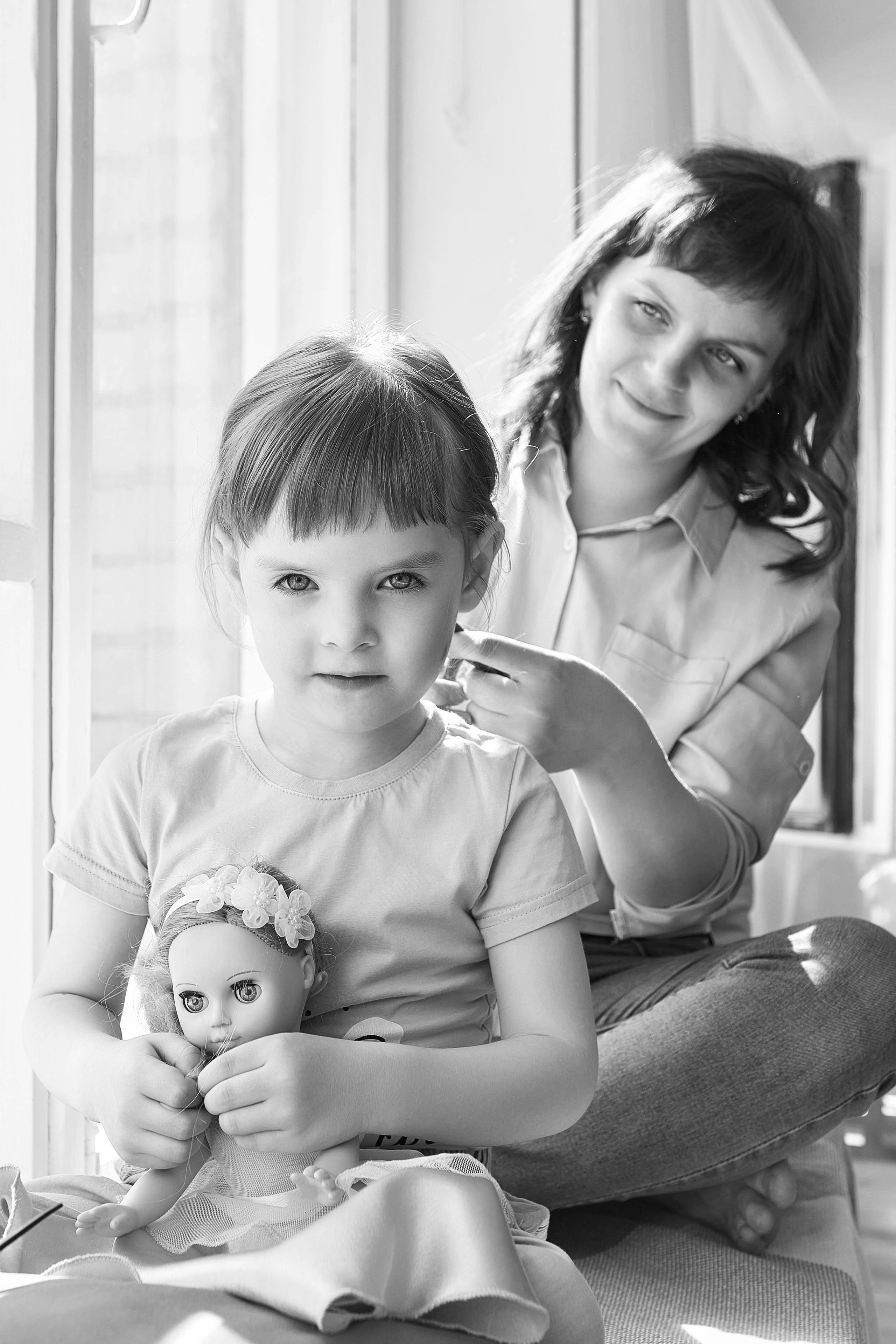 Настя с Анечкой. Фотограф, психолог и фототерапевт в Екатеринбурге Ольга Неуймина