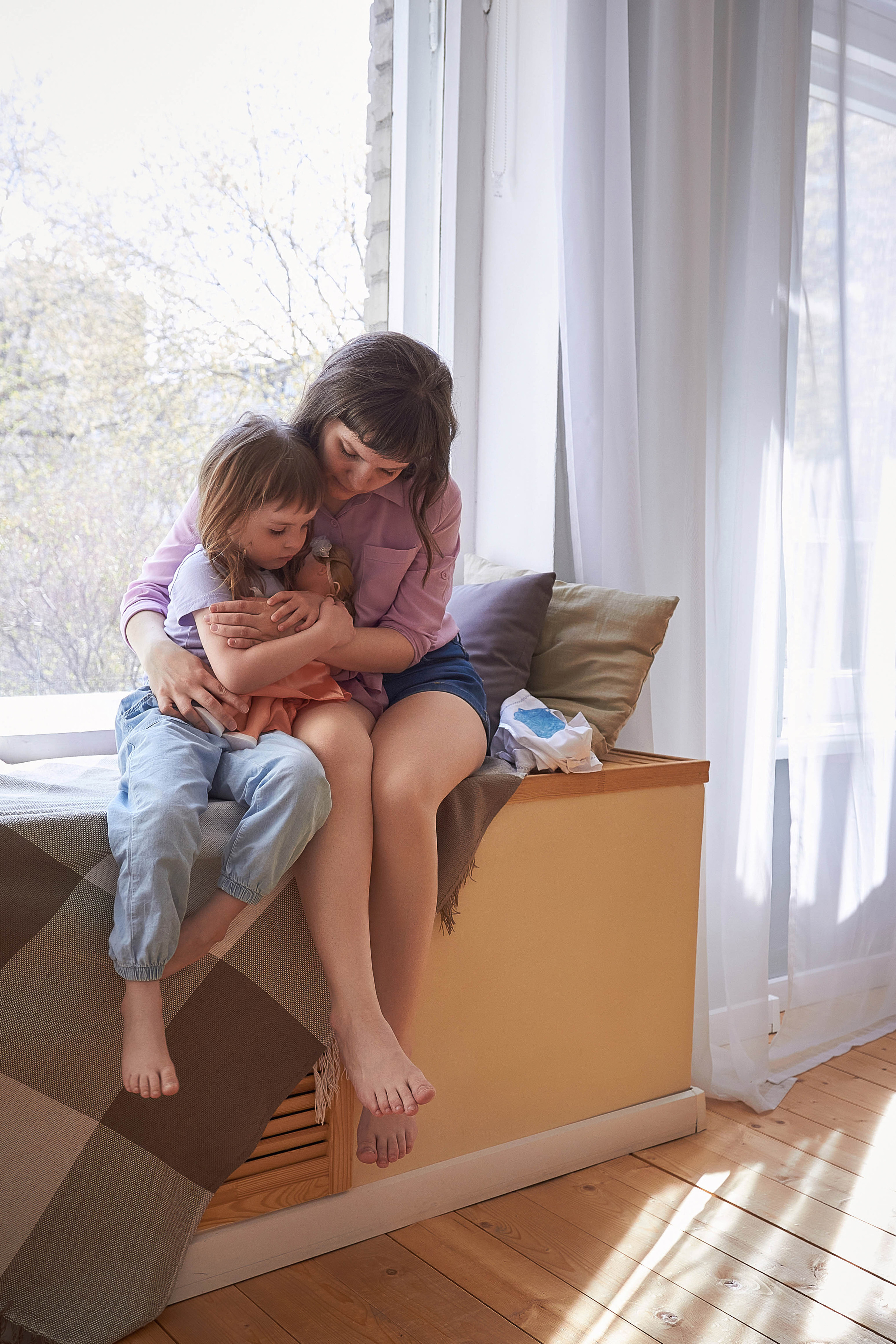 Настя с Анечкой. Фотограф, психолог и фототерапевт в Екатеринбурге Ольга Неуймина